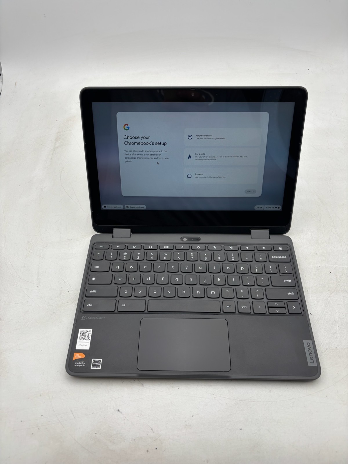 Lenovo 300e Yoga Chromebook Gen 4 11.6″ 32 GB SSD 4 GB RAM MediaTek Kompanio