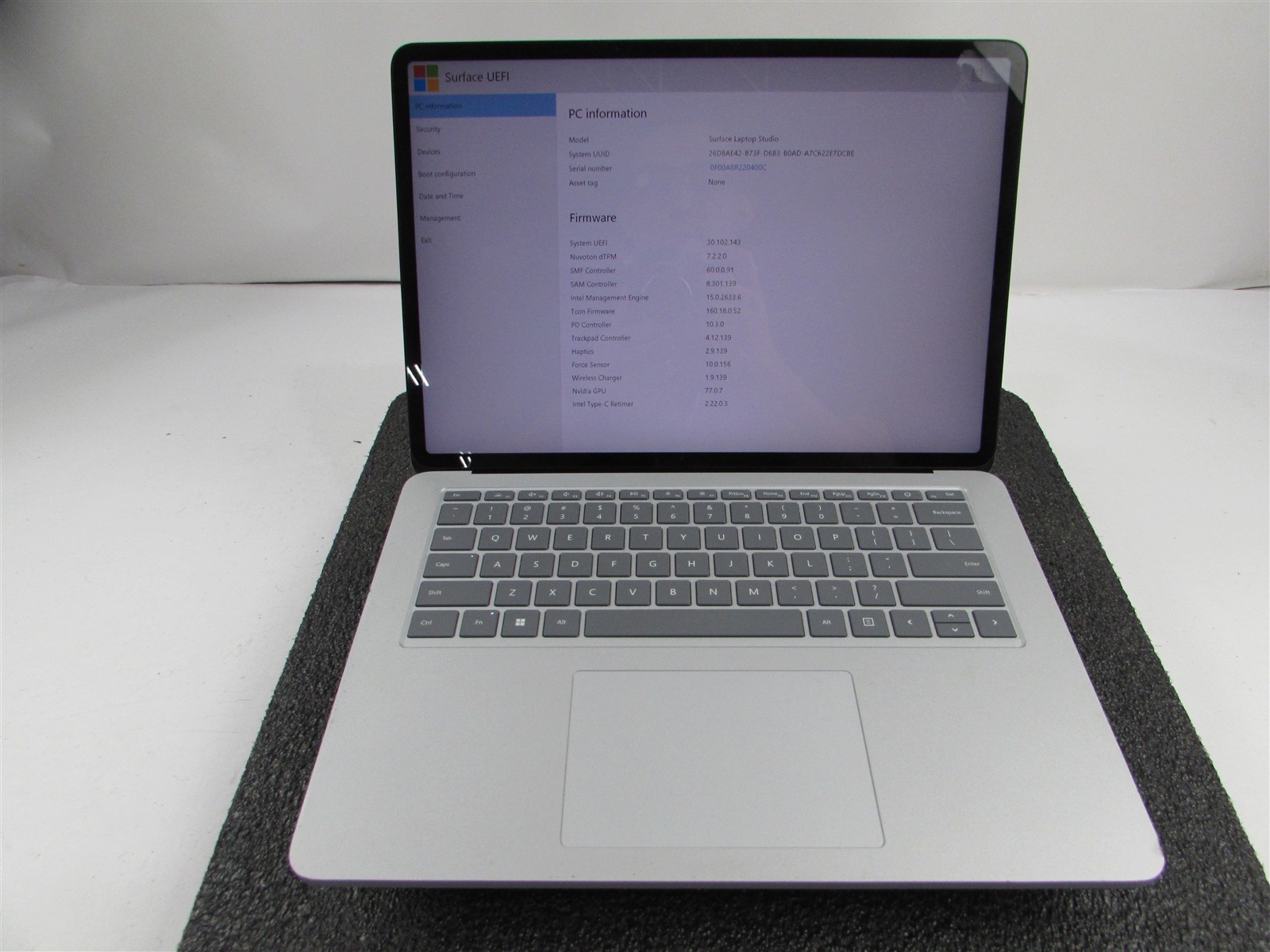 Microsoft Surface Laptop Studio 1964 i7-11370H 1TB SSD 32GB RTX A2000 *No A/C*