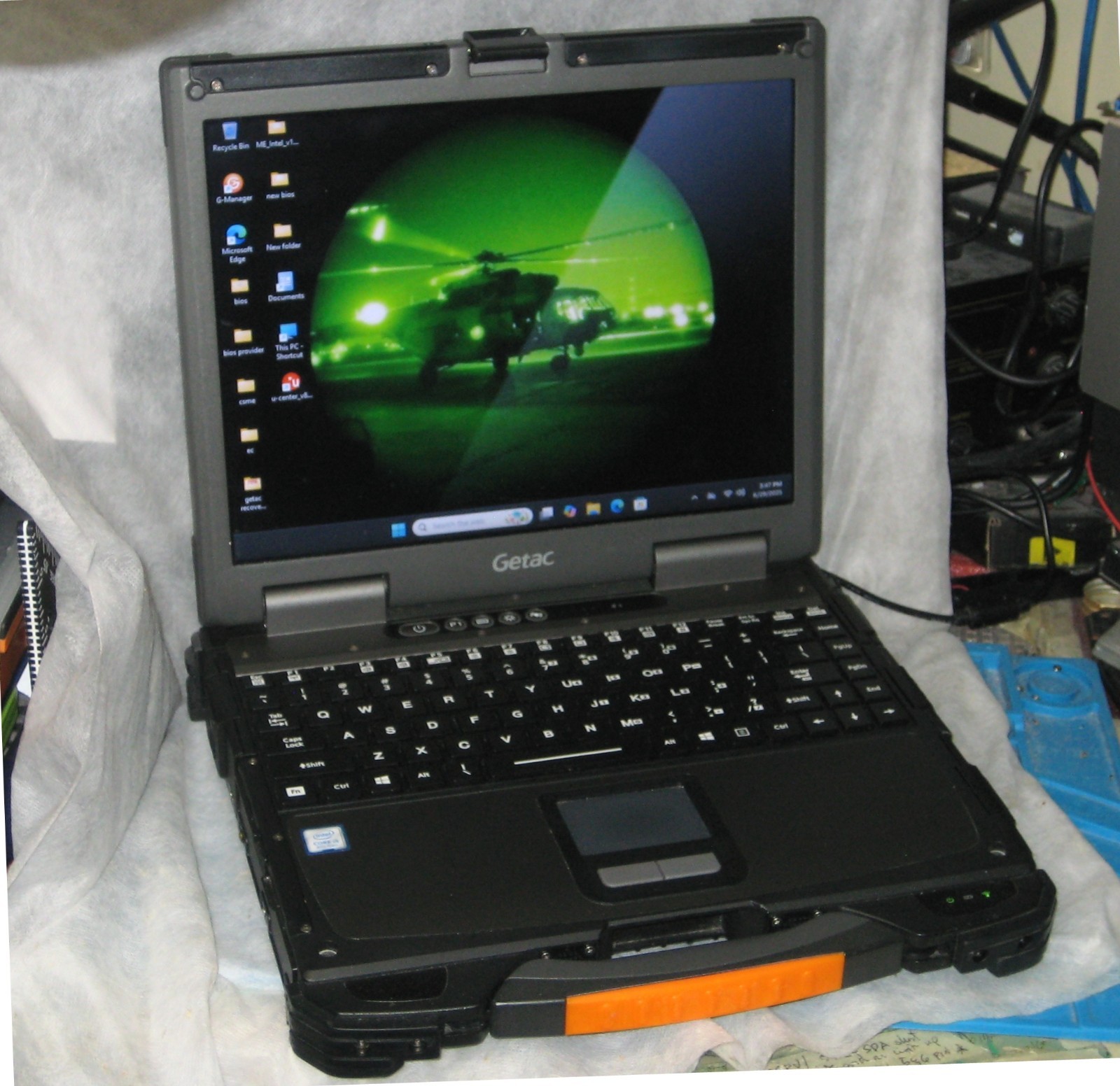 Getac B300-G7 Toughbook,i5-8250U@1.6ghz,500gB SSD,16Gb RAM,Fully Custom uBlx GPS