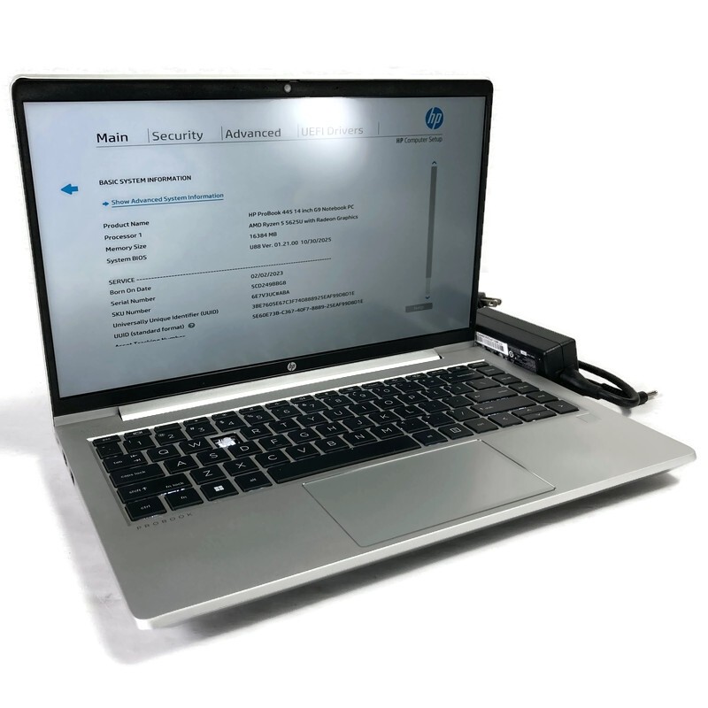 HP ProBook 445 G9 14″ Laptop Ryzen 5 5625U 2.3GHz 16GB 512GB NVMe SSD – Win11