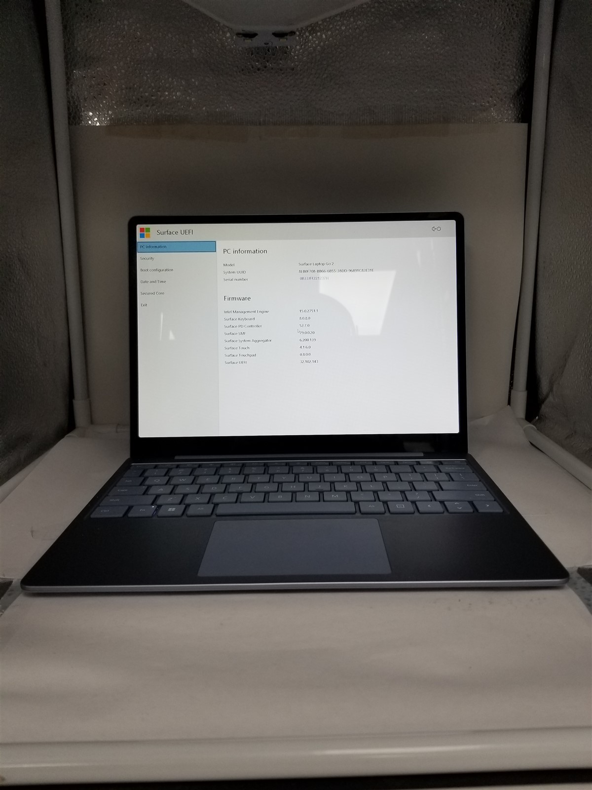 Microsoft Surface Laptop Go 2 Core i5 12.4″ 8GB/256GB Blue Reduced Price VW5896