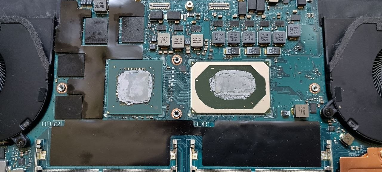 Dell XPS 15 9500 Motherboard i7-10750H GTX 1650 Ti Keyboard Tested