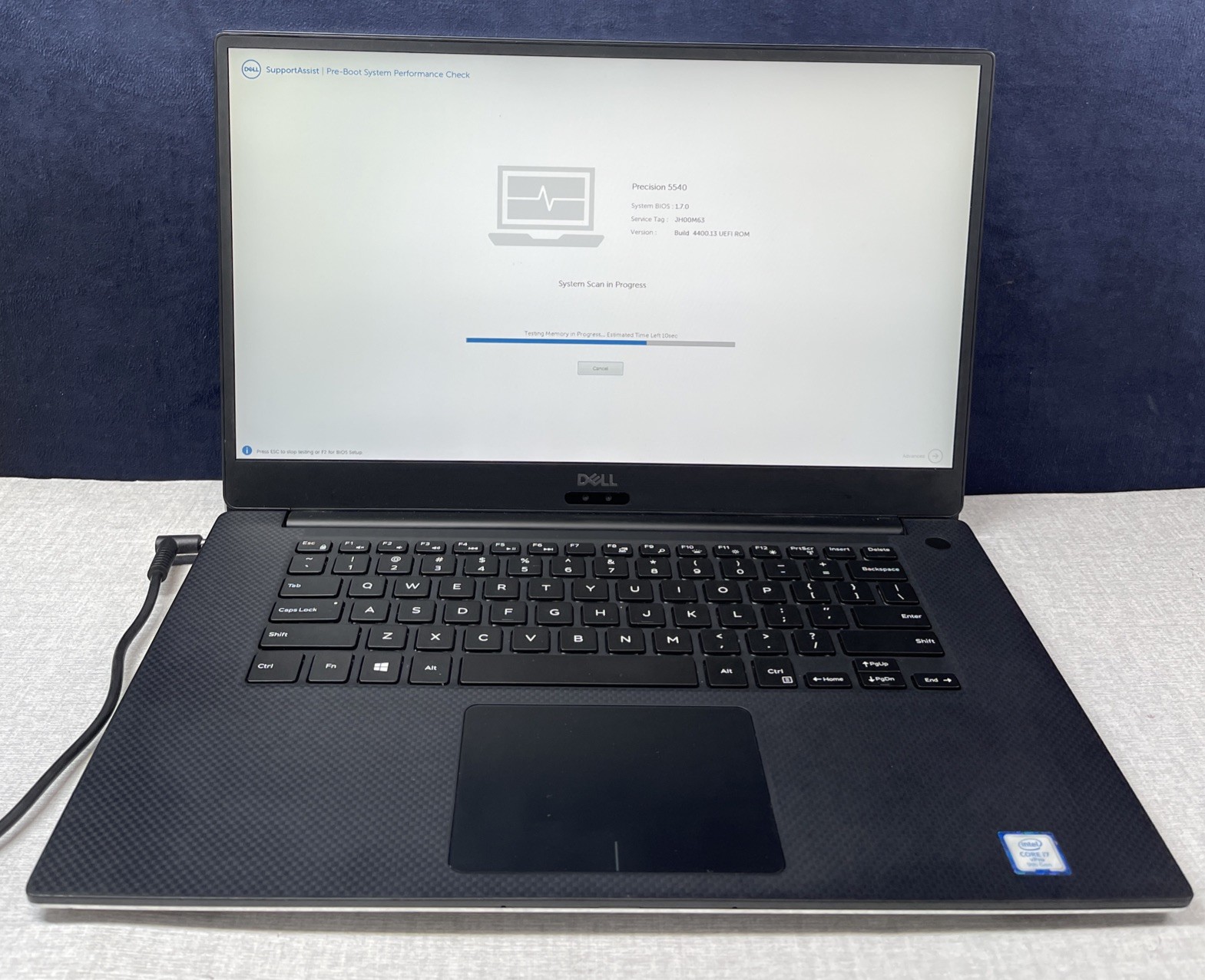 Dell Precision 5540 Core i7-9850H 2.60GHz 32GB RAM 512GB SSD NO OS