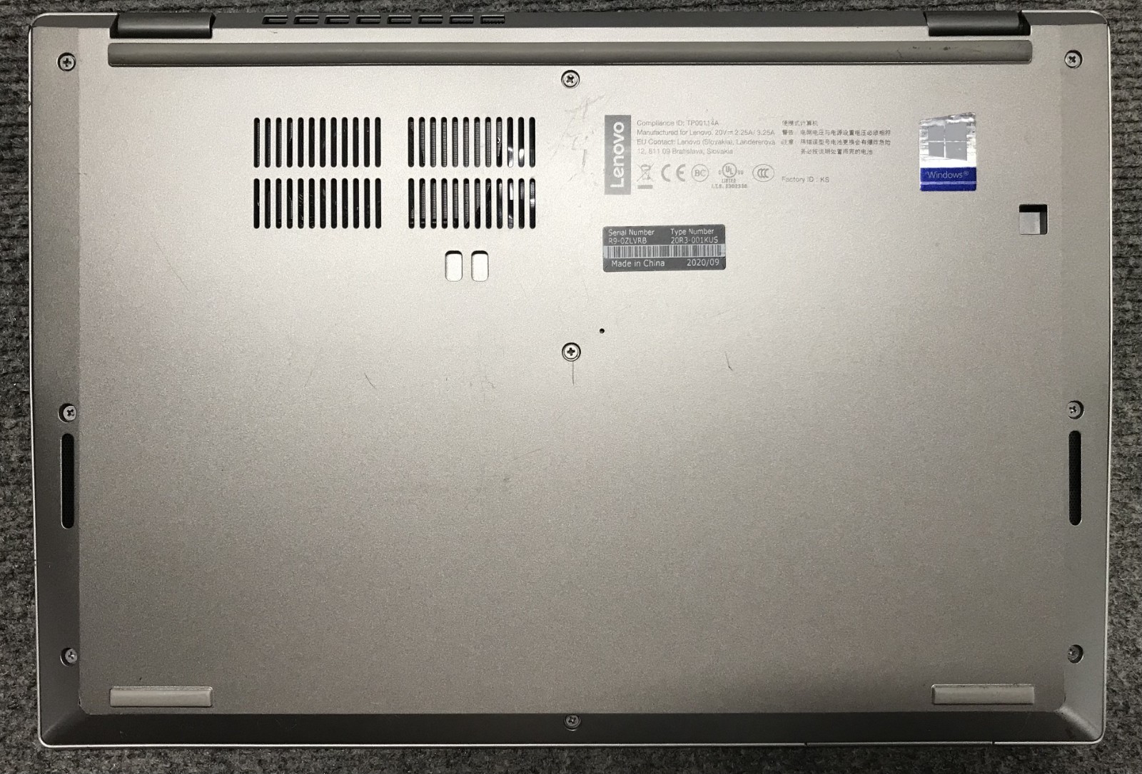Lenovo ThinkPad L13 13.3″ Laptop i5-10210U 16GB RAM 512GB NVMe, As Is