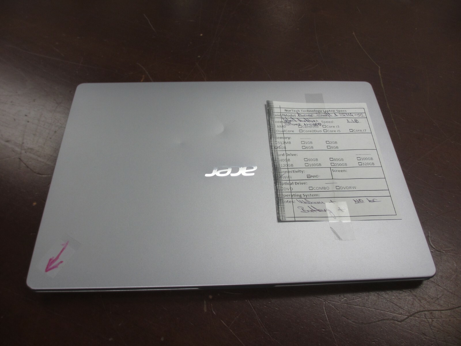 Acer Swift 1 14″ SF114-32 Intel Pentium 1.10Ghz 4GB 64GB Laptop *see pictures*