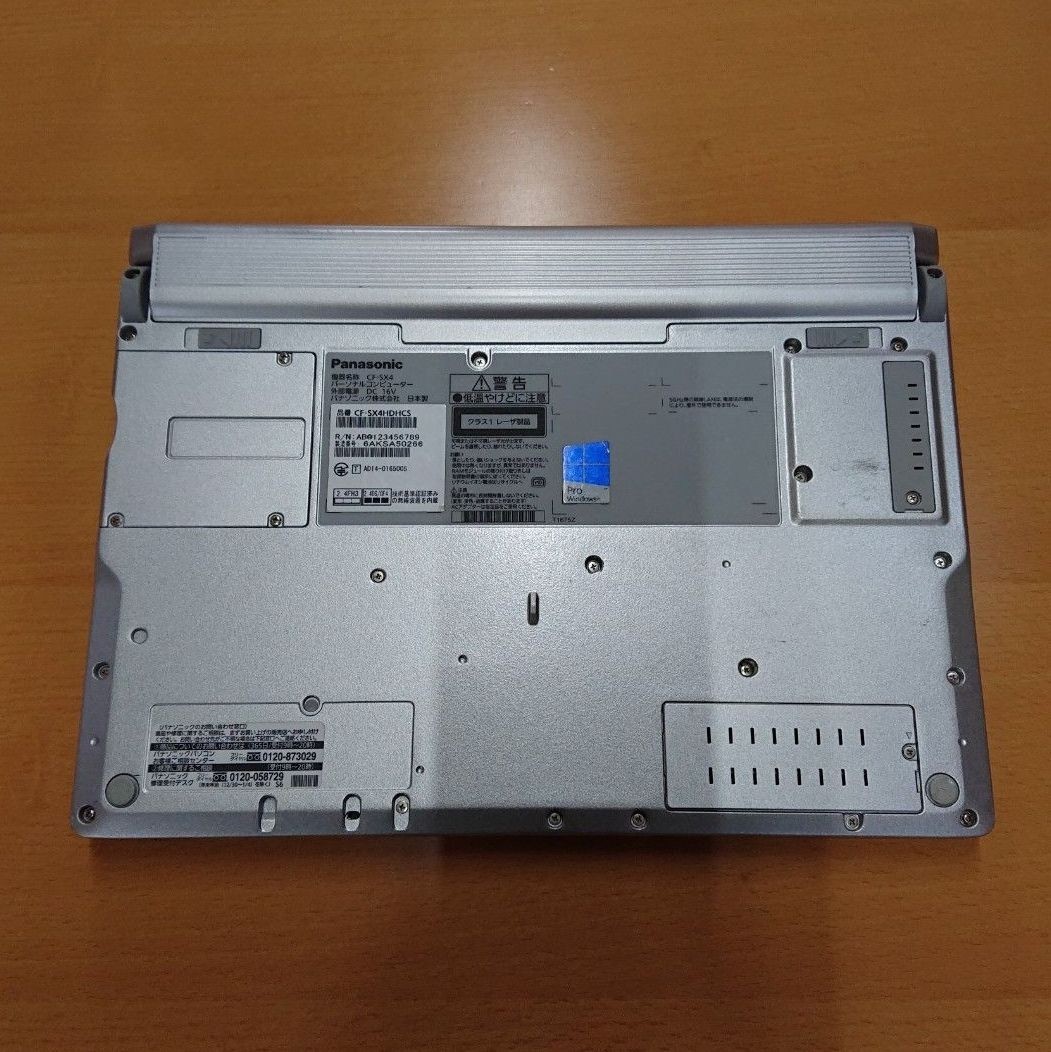 Panasonic Let’s Note CF-SX2 Intel Core i5 SSD 128GB GB 4GB Used w/AC From JP