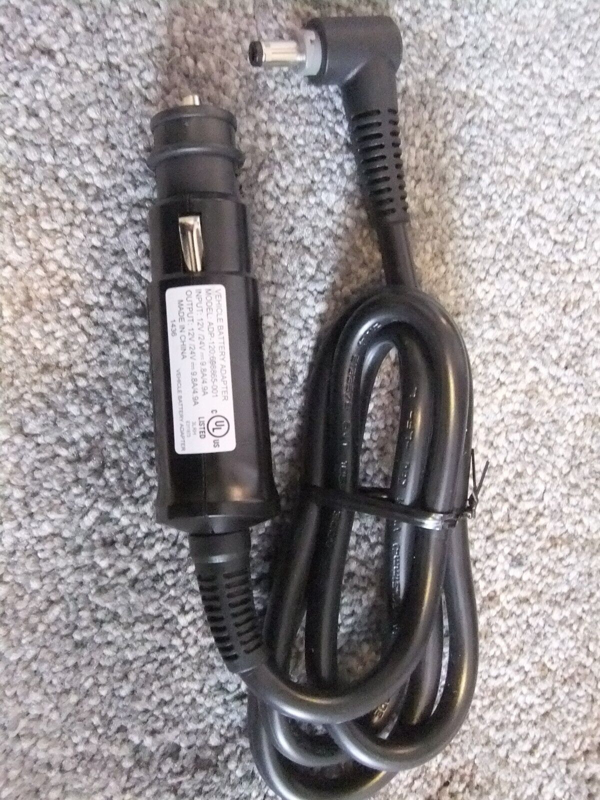 Genuine HP Combo 100W Notebook Power Supply – 120VAC and auto 12VDC + 3 adapters