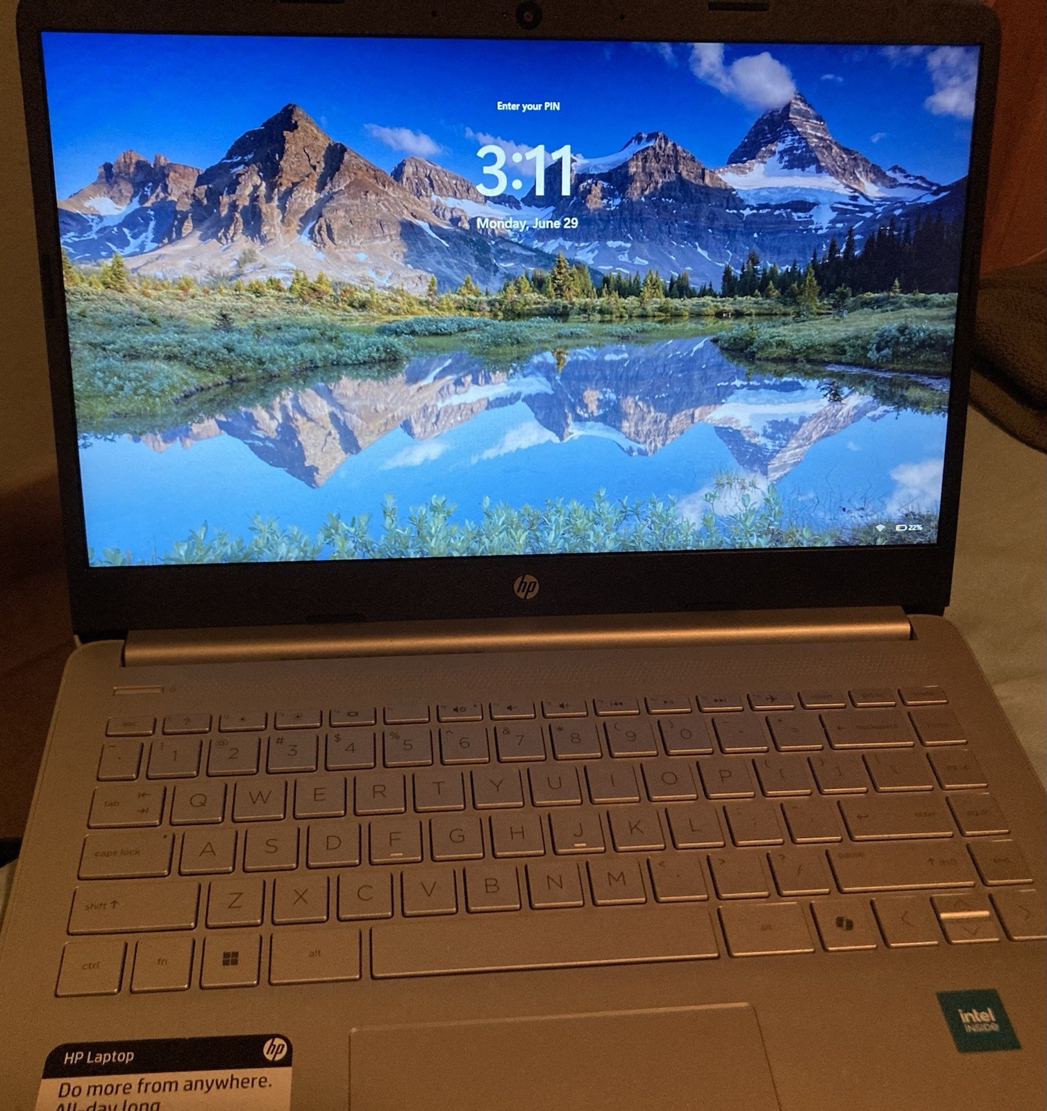HP Laptop 14-DQ3550NR with Charger and Original Box Great Condition