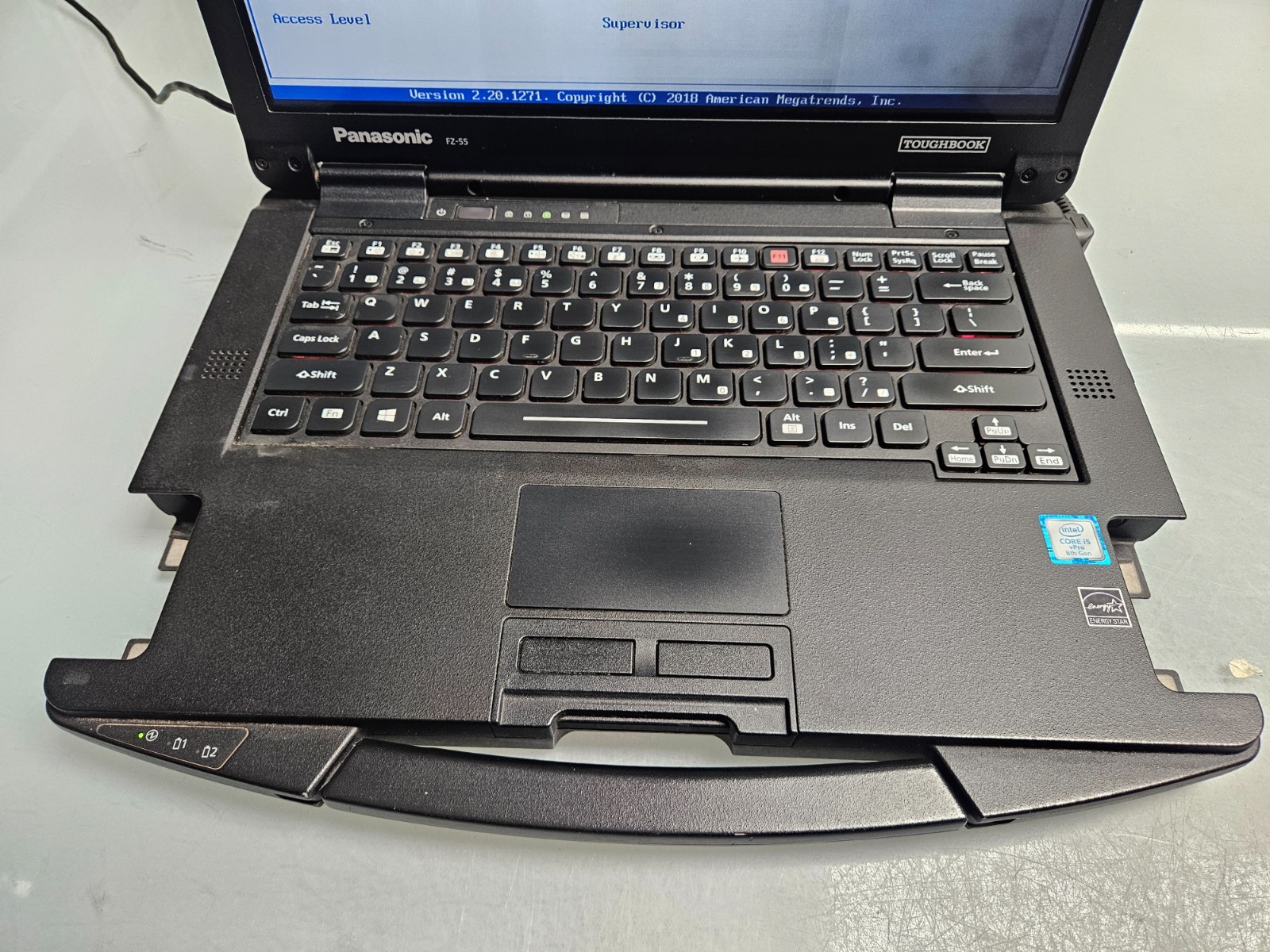 Panasonic Toughbook FZ-55 Intel Core i5-8365U 8GB RAM -BOOT TO BIOS AS IS