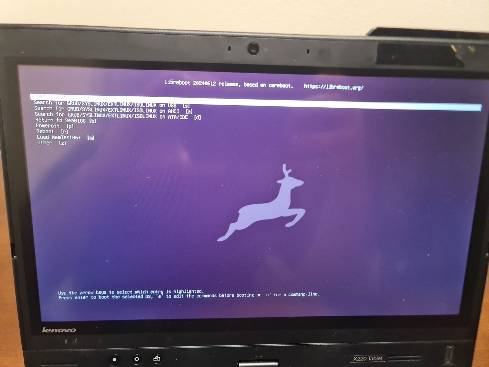 Libreboot Lenovo Thinkpad X220 Tablet IPS LCD Intel i5 16GB RAM 256GB SSD Linux
