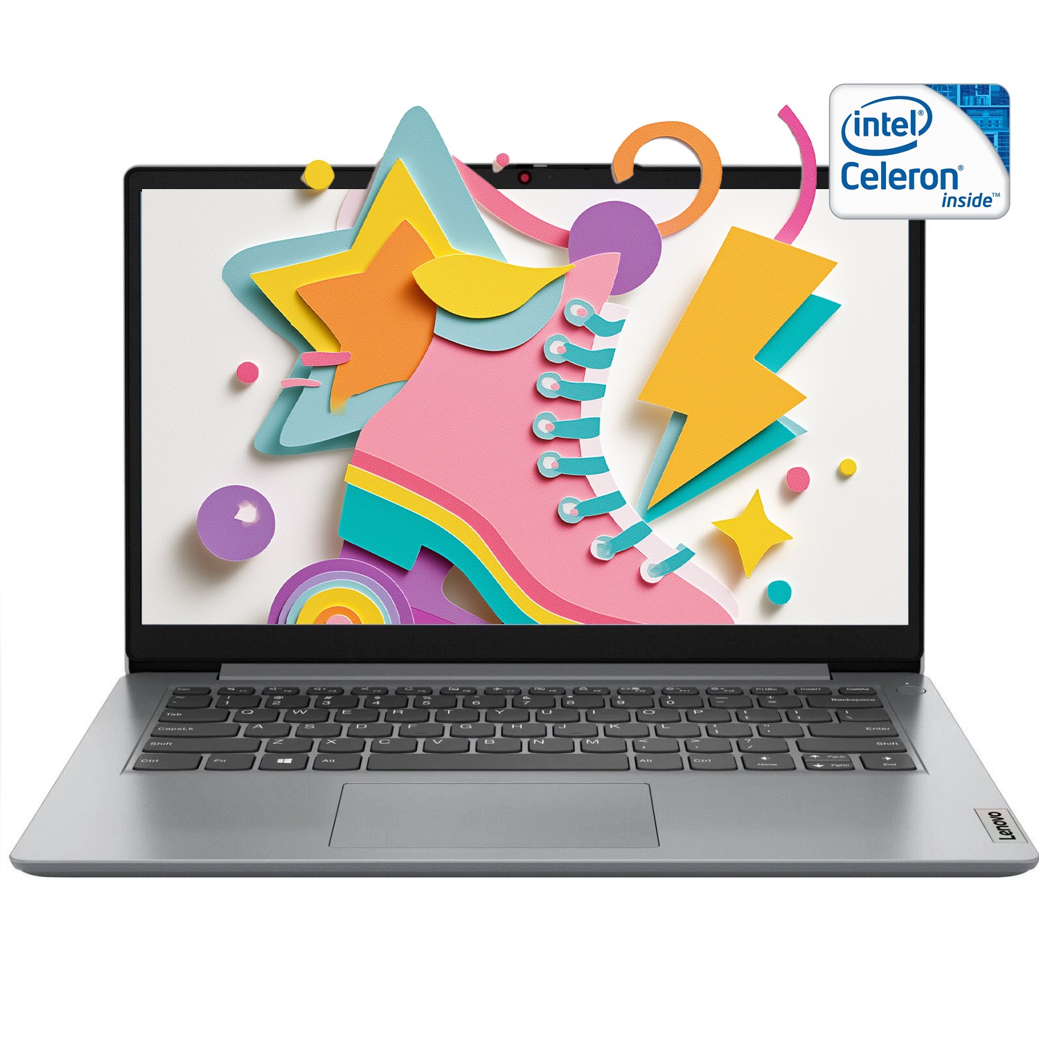 Lenovo Ideapad 1 14″ Student Laptop, 1.1~2.8 GHz Celeron N4020, 4GB RAM – 64eMMC