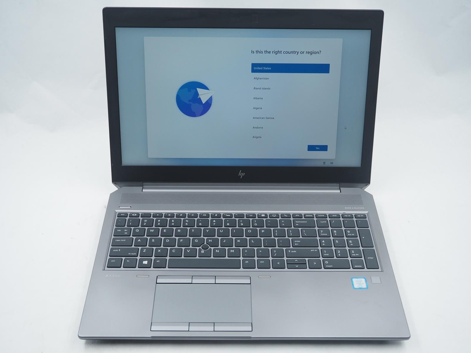 HP ZBOOK 15 G5 Intel i7-8850H 2.60GHz 32GB RAM 512GB NVMe No Adapter Grade B