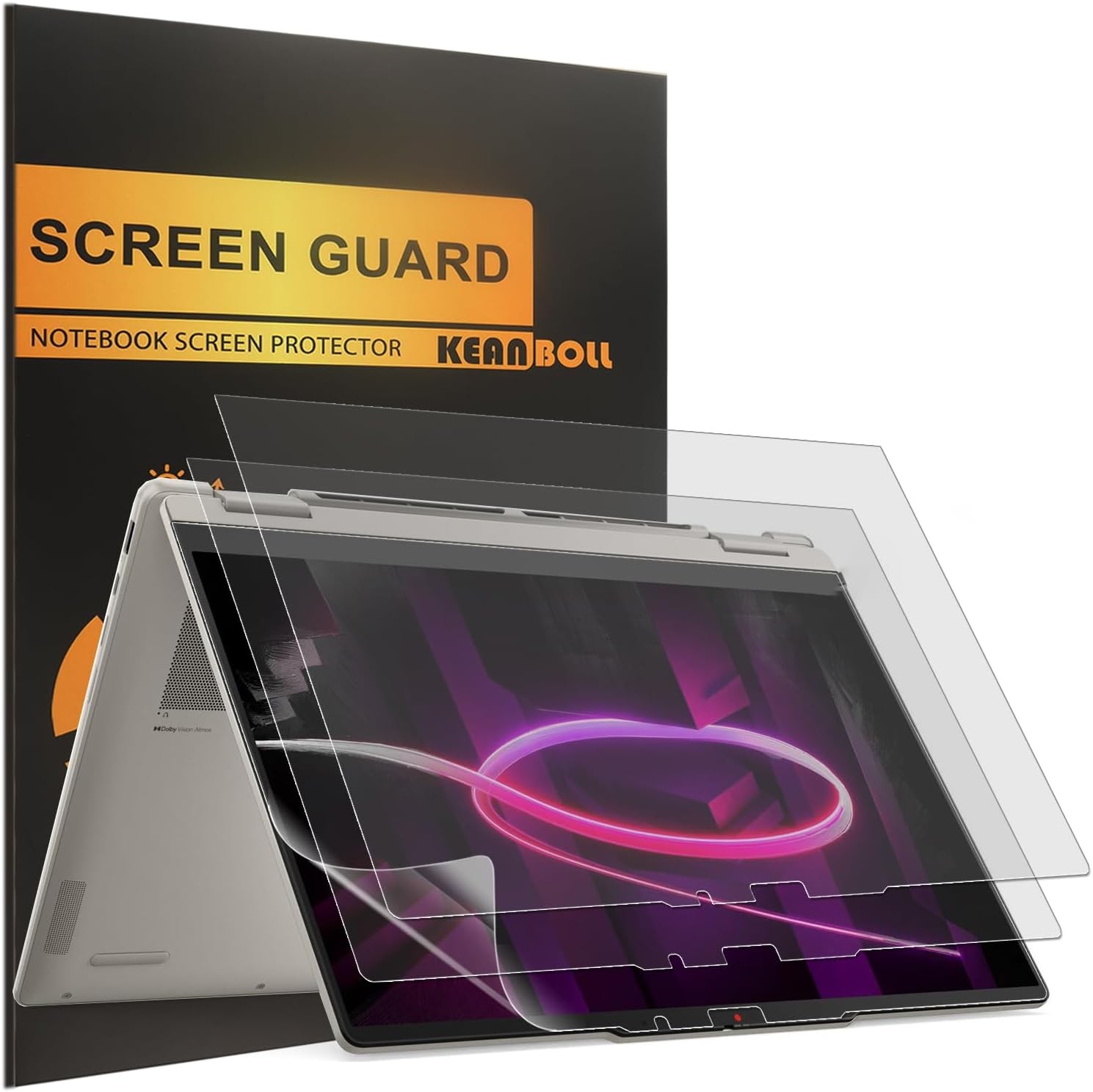 3-Pack Anti-Glare (Matte) Screen Protector for Lenovo Yoga 7i 2-in-1 Aura Editio