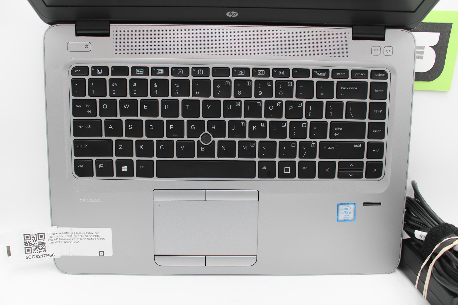 HP Elitebook 840 G4 i5-7300U @ 2.6 GHz 16GB RAM 256GB SSD No OS