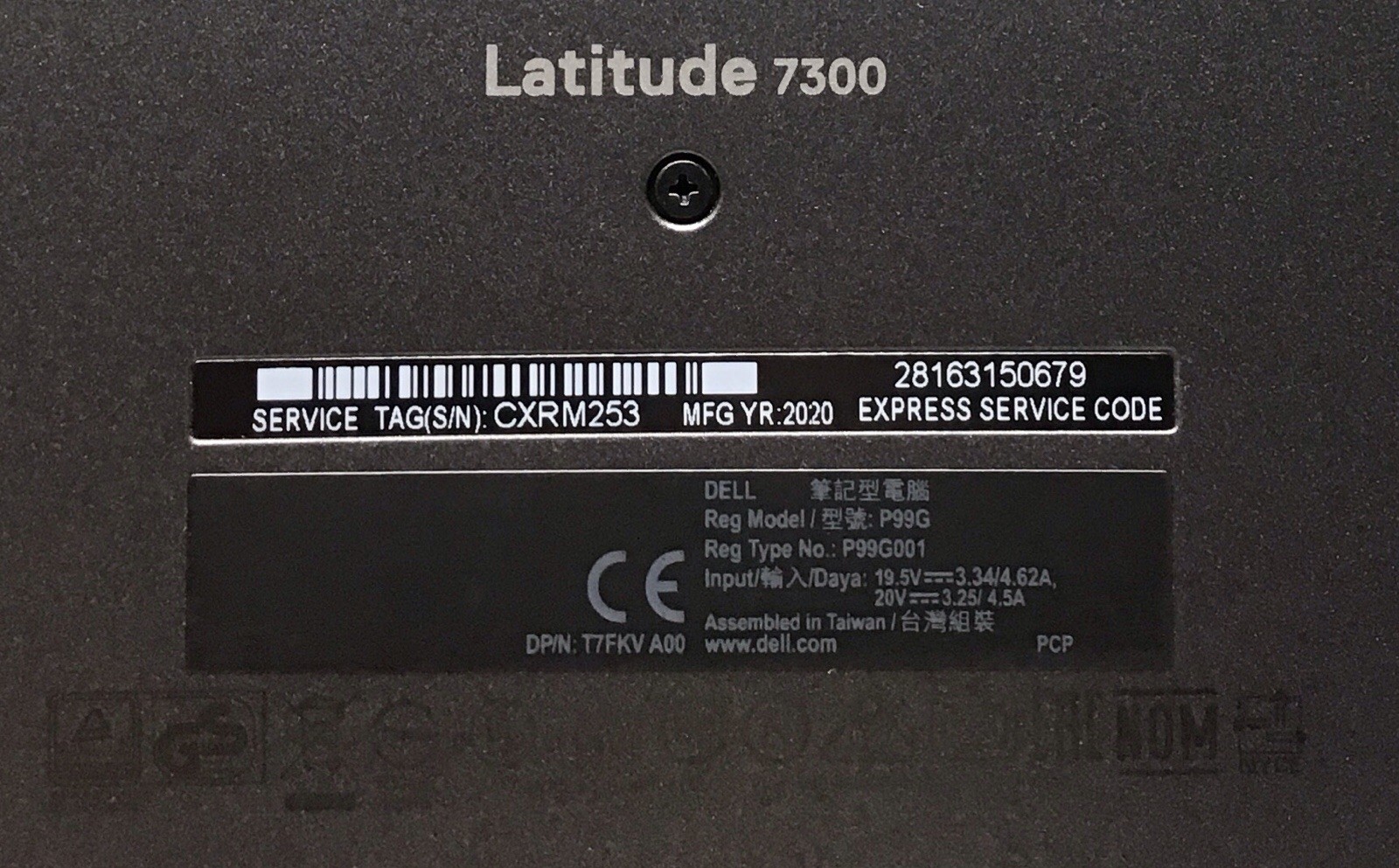 Dell Latitude 7300 Intel i7-8665U @ 1.90GHz 16GB RAM 512GB SSD Win10Pro *READ*