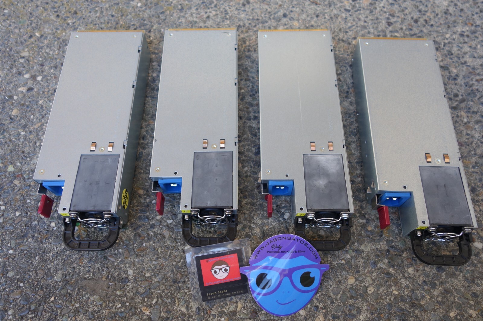 Lot Of 4 – HP 1500W Power Supply Miners Etc 684529-001 HSTNS-PL33 Platinum Plus