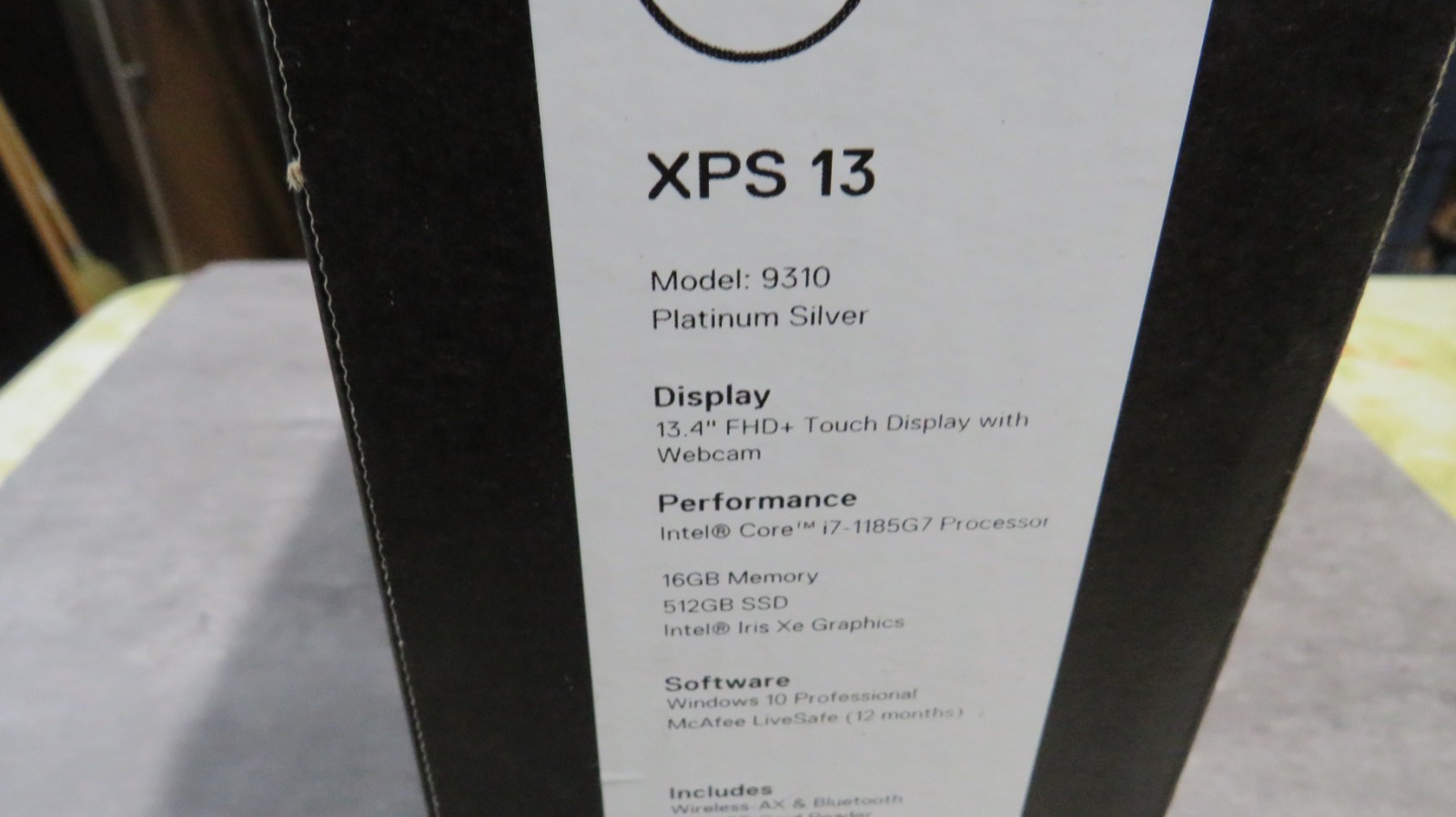 Dell XPS 13 9310 13.4″ 4k Touch (i7-1185G7, 16GB RAM, 512GB SSD, Win 10)