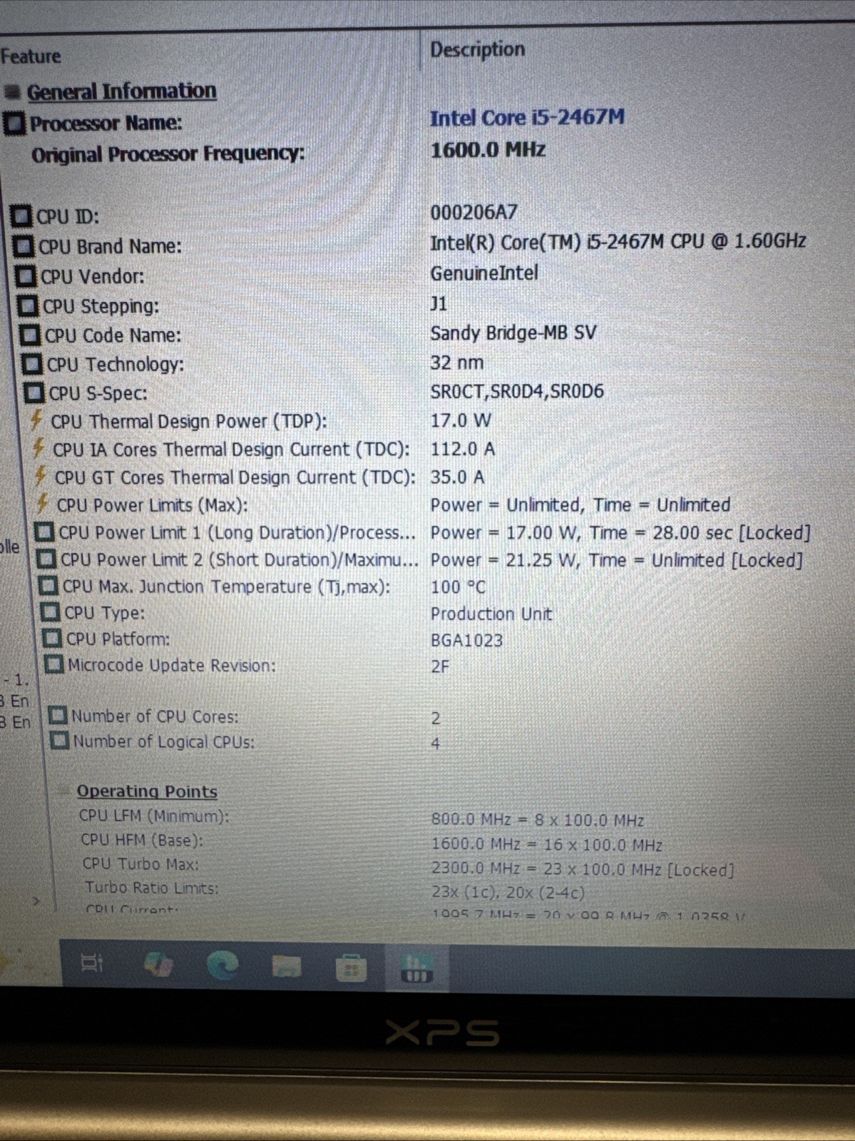 13″ Dell XPS L321 Mint | i5 2nd 4GB RAM 128GB mSATA SSD | Backlit Windows 10 Pro