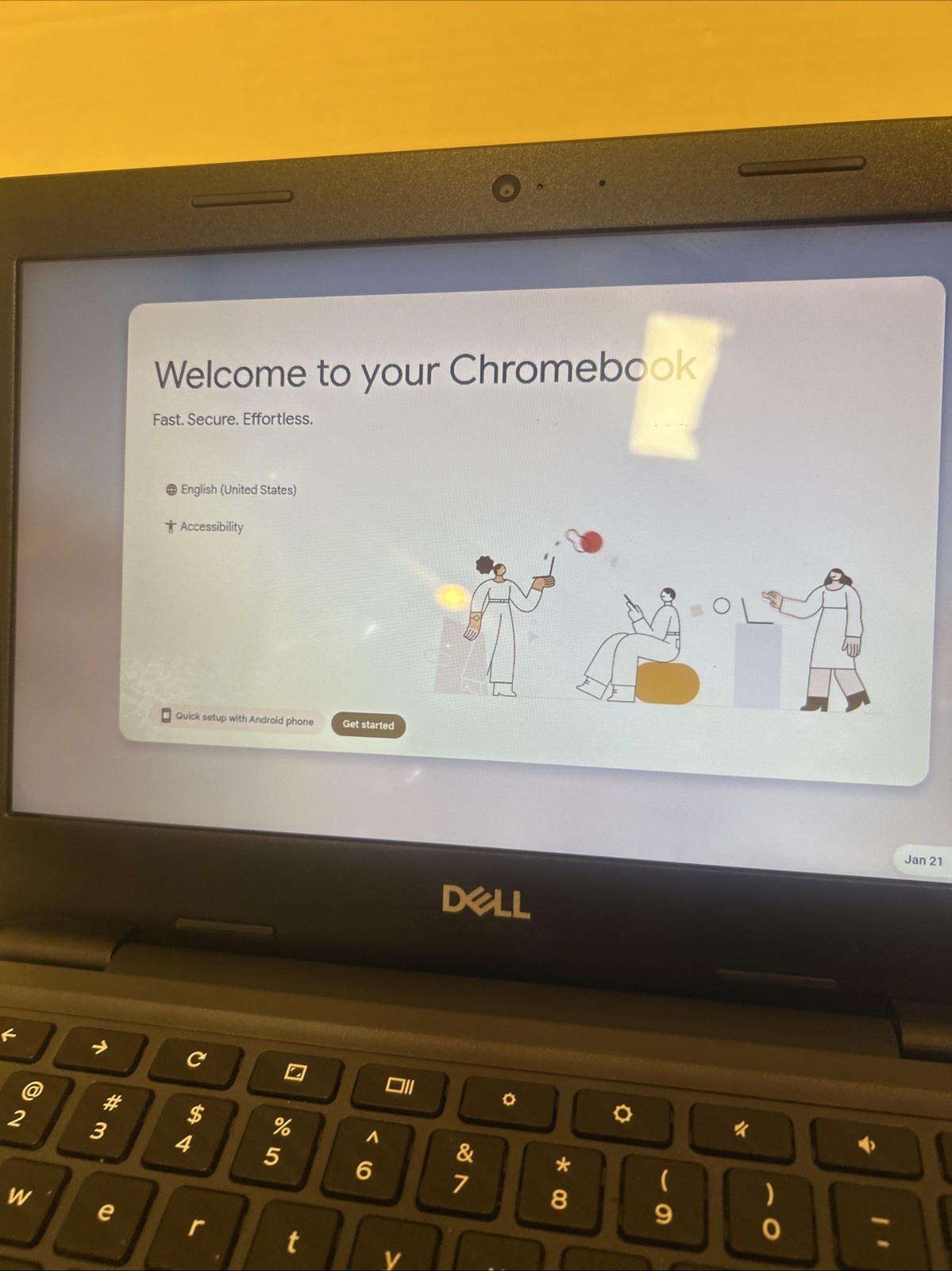 Dell Chromebook 3100 Touchscreen – Fully Functional – Screen Blemishes screen
