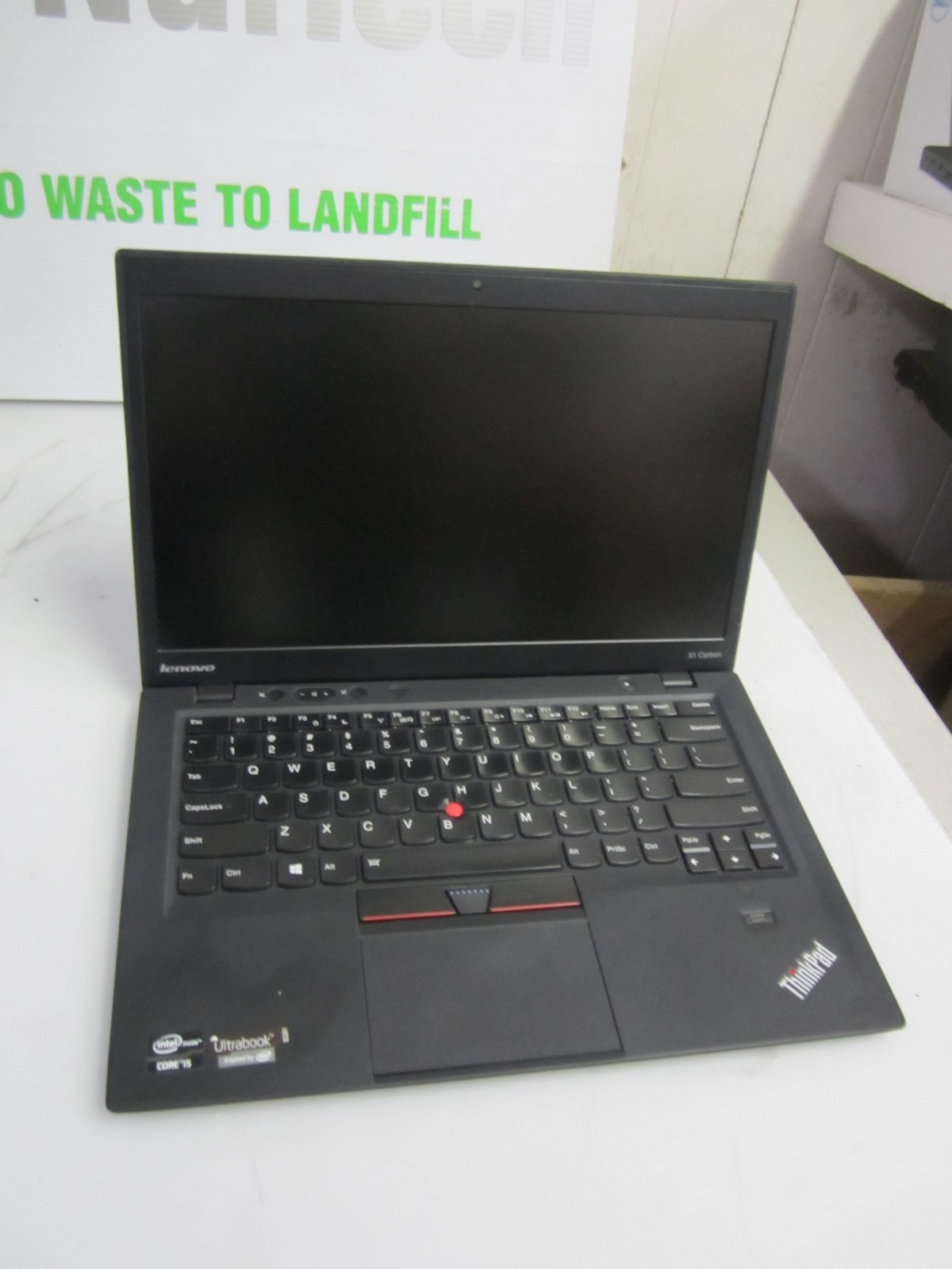 Lenovo ThinkPad X1 Carbon i5-3317U 1.70GHz 4GB Laptop NO OS/AC/HDD