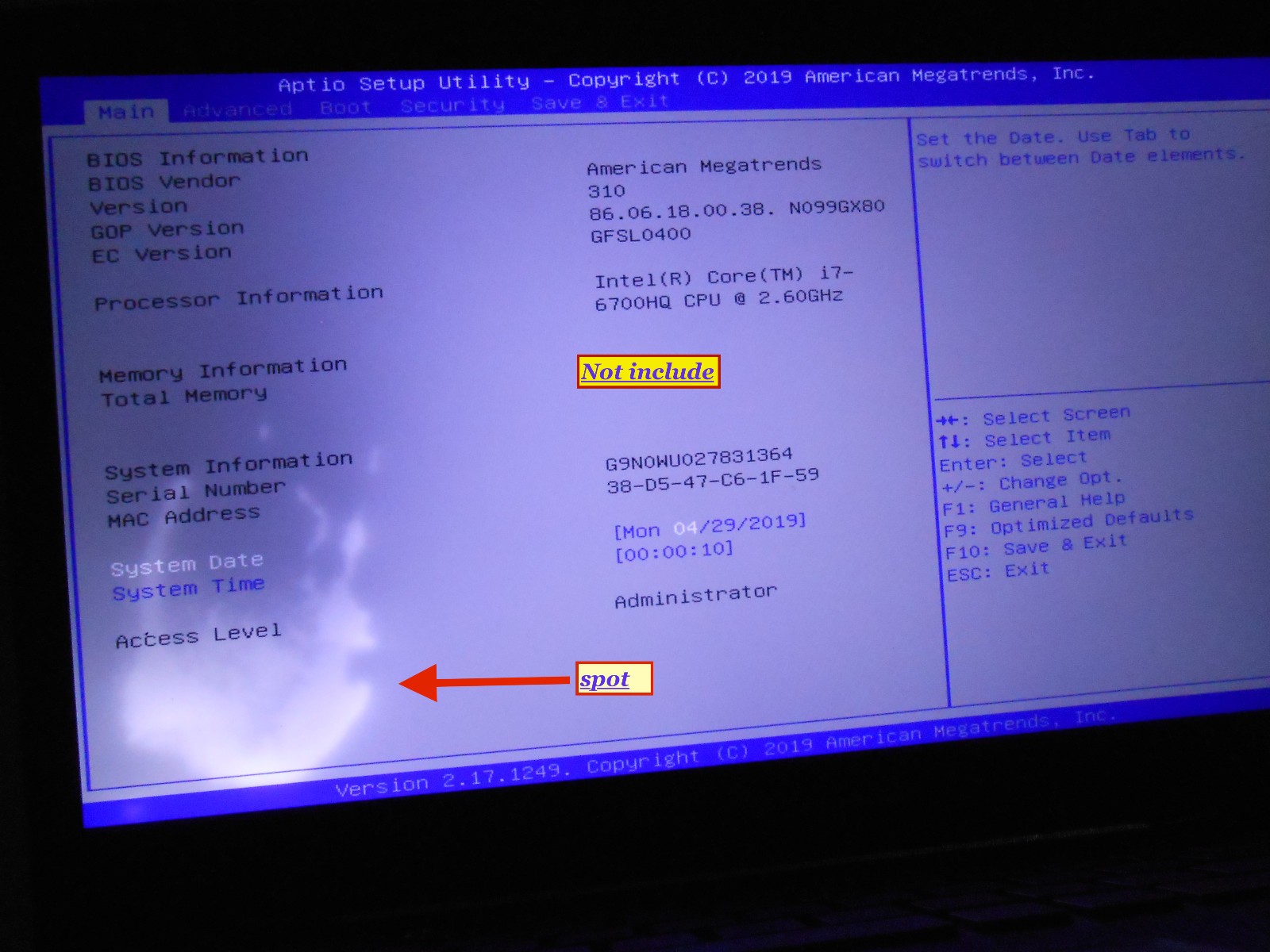 ASUS ROG Strix GL702V Gaming Laptop AS IS need repair