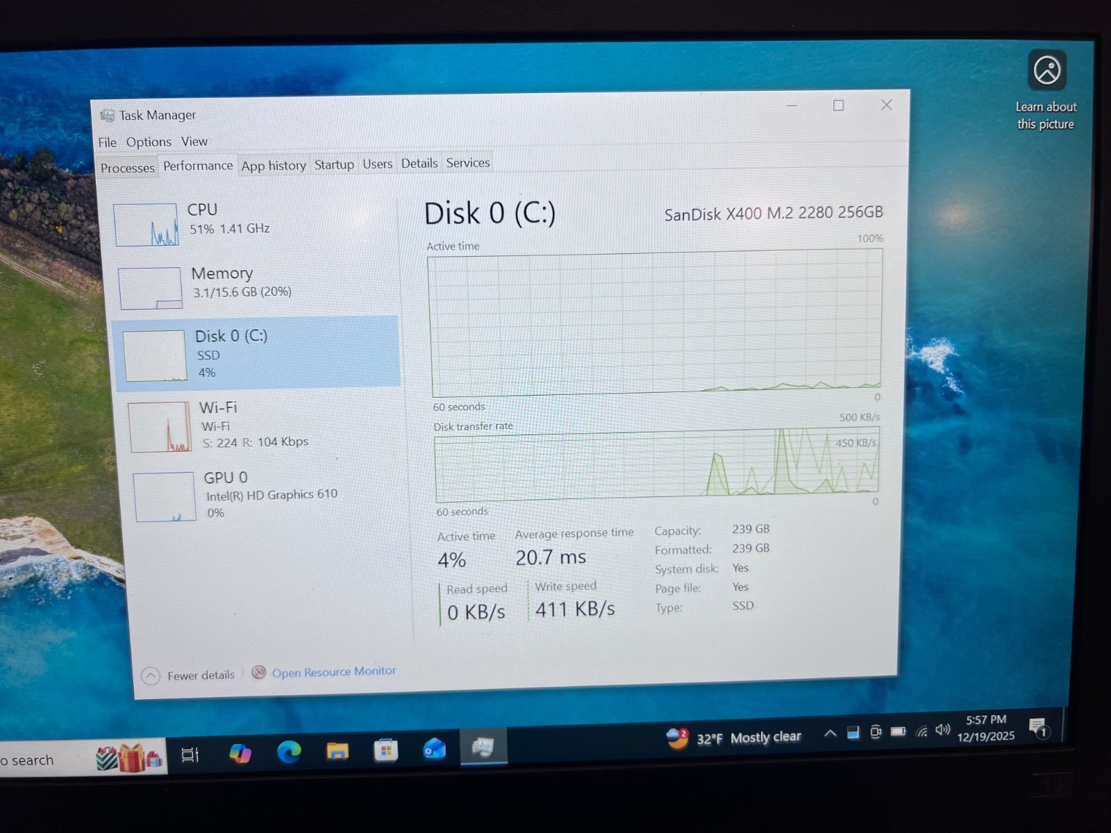 Lenovo ThinkPad 13 2nd Gen Intel Celeron 3865U 16GB RAM 256GB SSD Win10 Pro