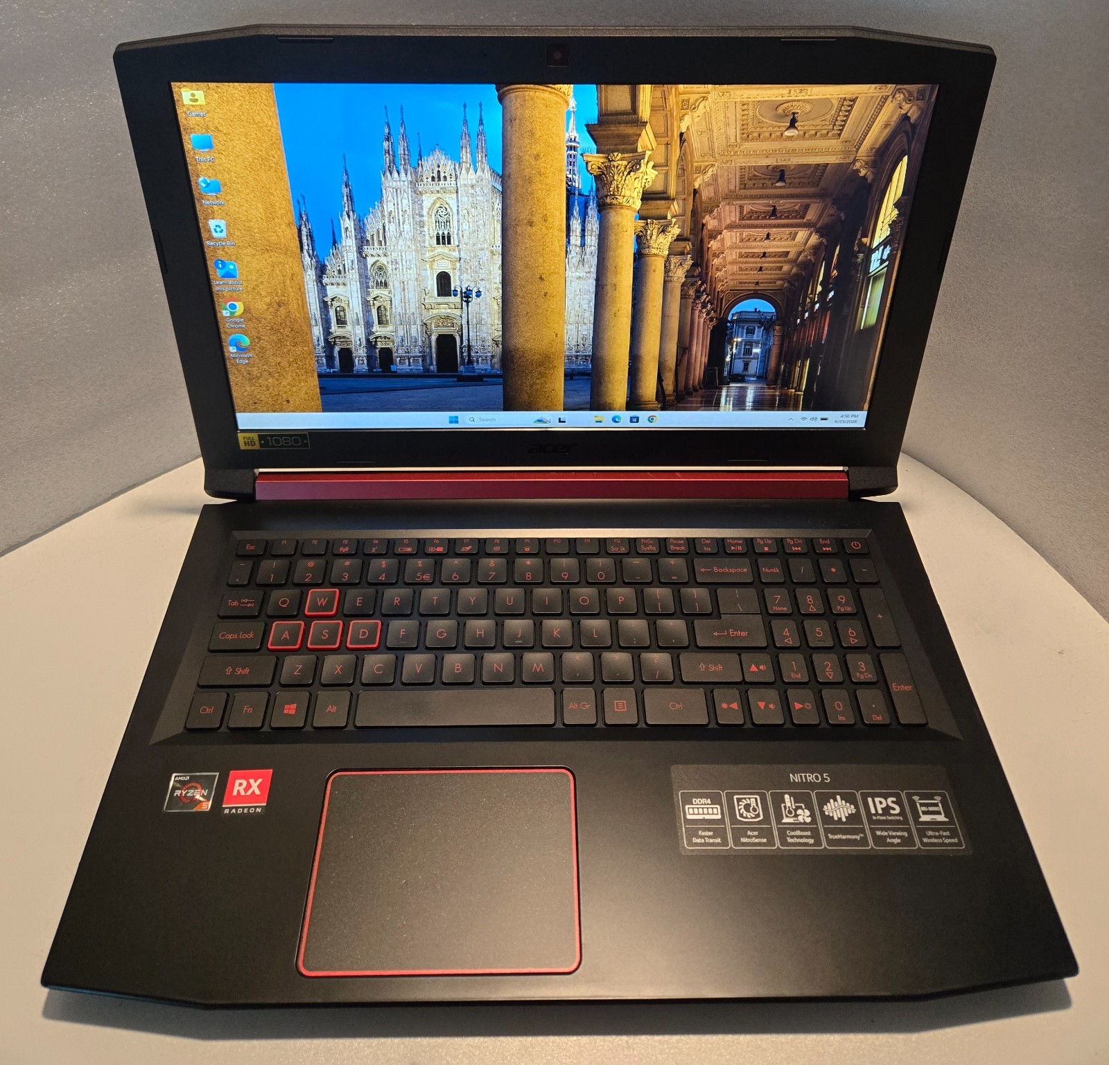 Acer Nitro 5 AN515-42-R5ED 15.6″ Gaming Laptop AMD Ryzen 5 2500 16GB 1TB HDD