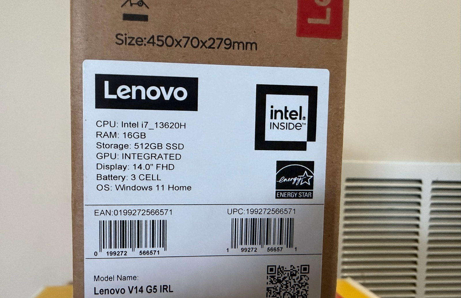 BRAN NEW Sealed Lenovo V14 G5 IRL i7-13620H 16GB 512GB SSD Windows 11 Laptop