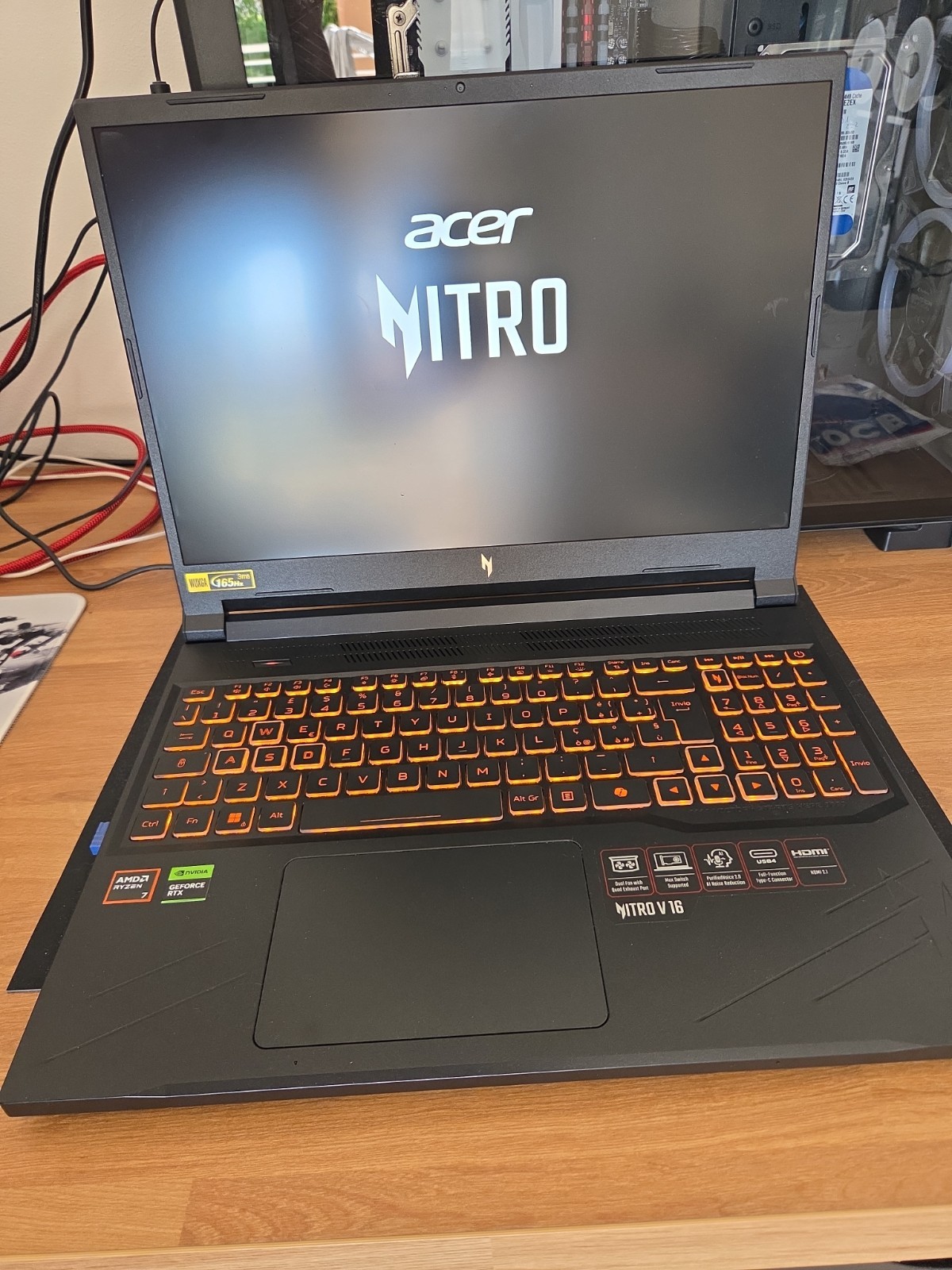 Acer Nitro V 16 ANV16-41-R0E8 Gaming Notebook, NVIDIA GeForce RTX 4060 8GB…