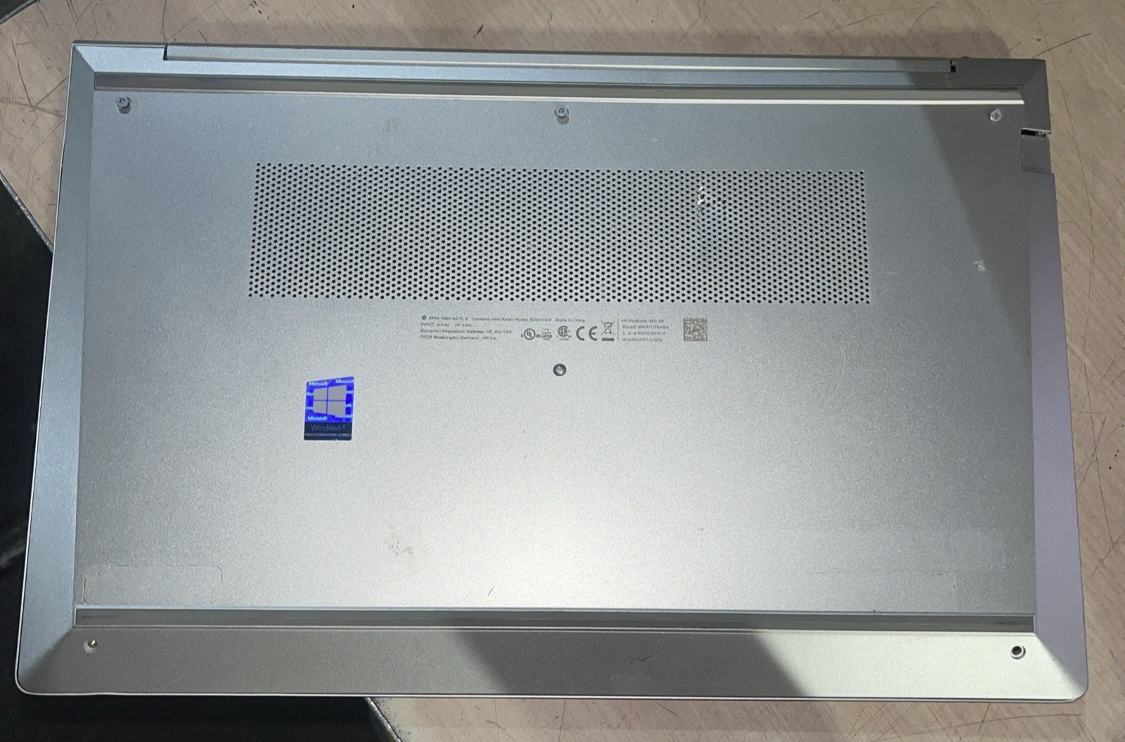 HP PROBOOK 450 G8 INTEL CORE I3-1115G4 3.00GHZ 8GB RAM NO HD