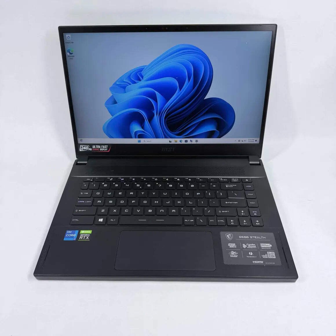 MSI Stealth GS66 11LUE 15.6″ i7-11800H 2.3GHz 16GB RAM 1TB SSD