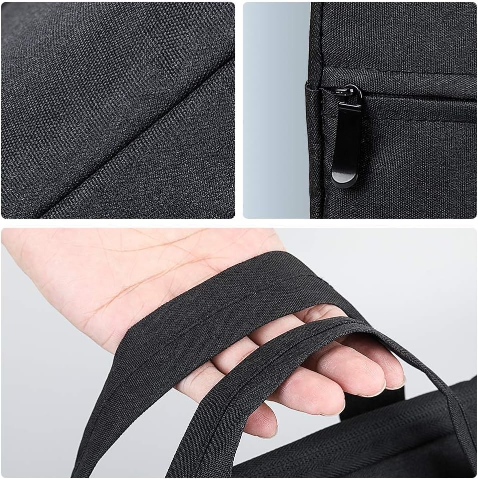 Carrying Bag for 17.5 Inch Portable DVD Player, Travel Laptop Sleeve Bag, Black