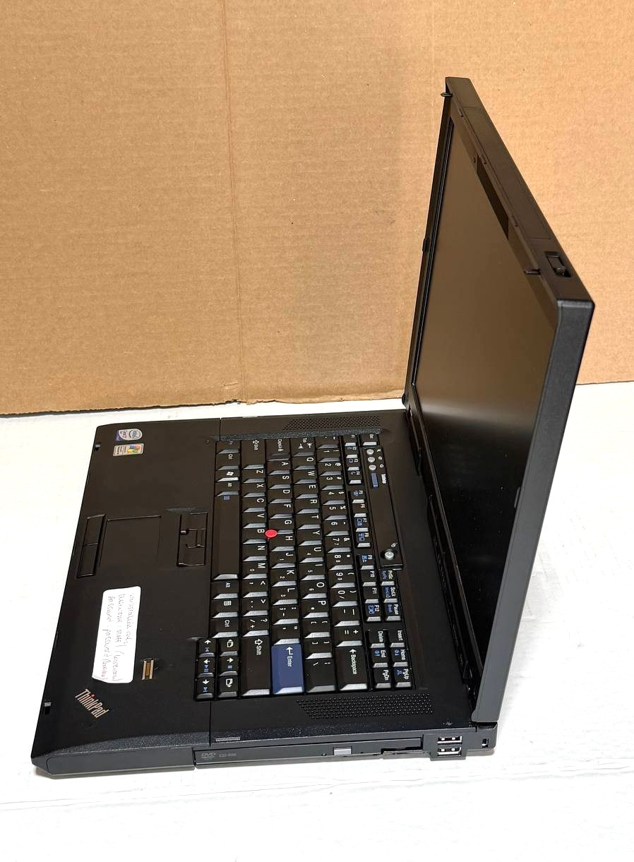 IBM Lenovo ThinkPad R61 Laptop Core 2 Duo 2.4GHz 2 GB RAM “Read”