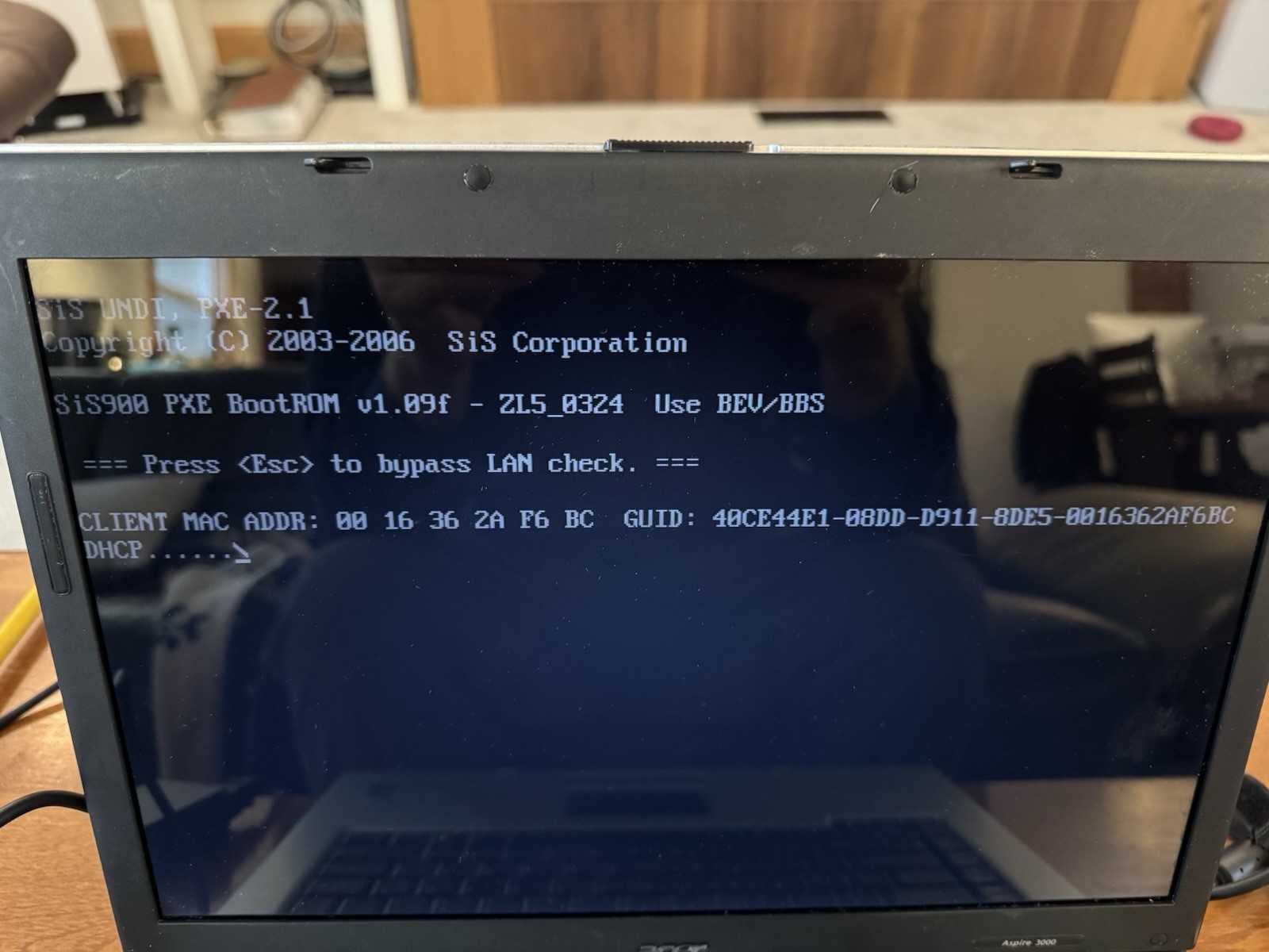 Acer Aspire 3000 Series Laptop 3004WLMi No Operating System