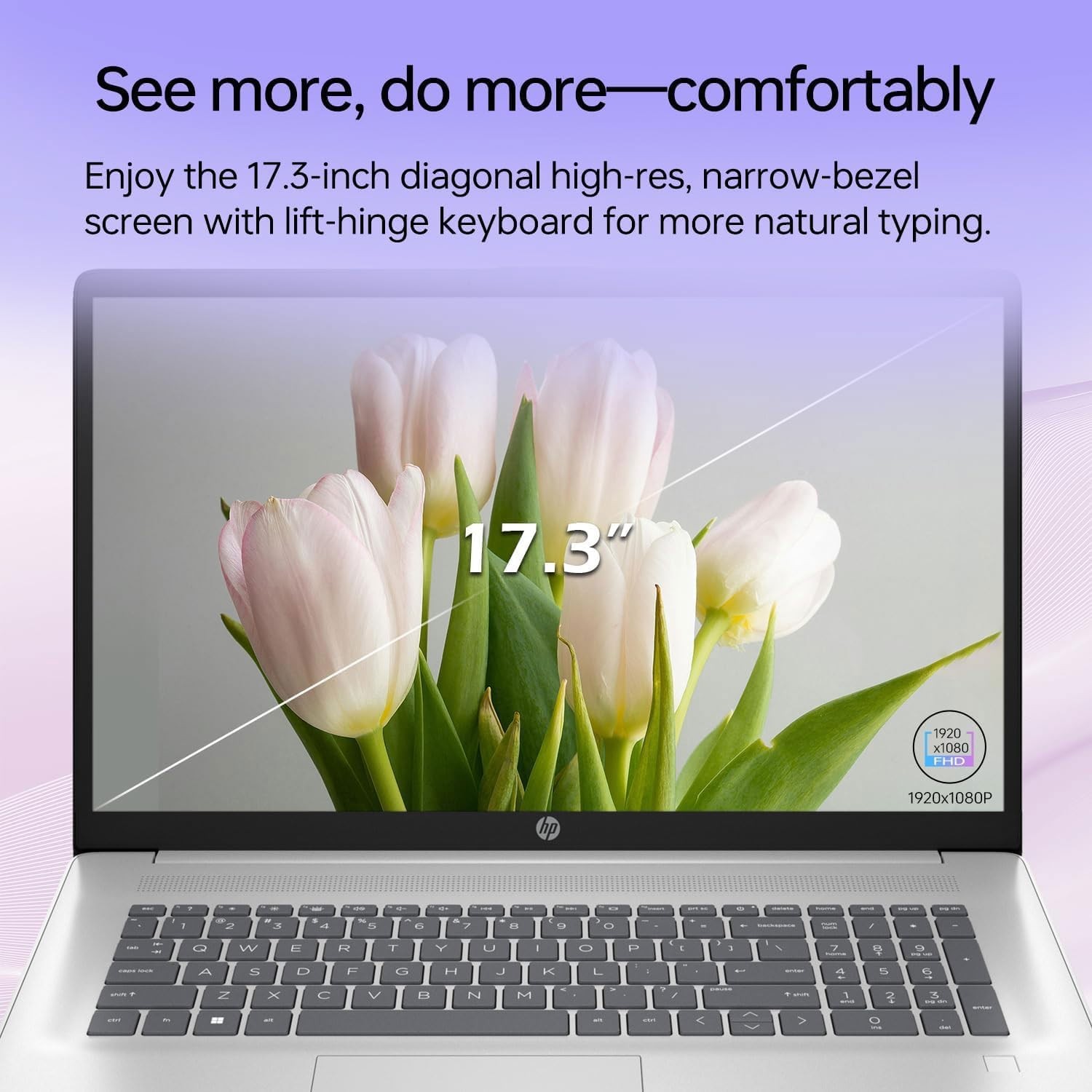 HP Essential Laptop 17.3″ FHD Display Intel Core i5-1334U 16GB RAM 1TB SSD W11H