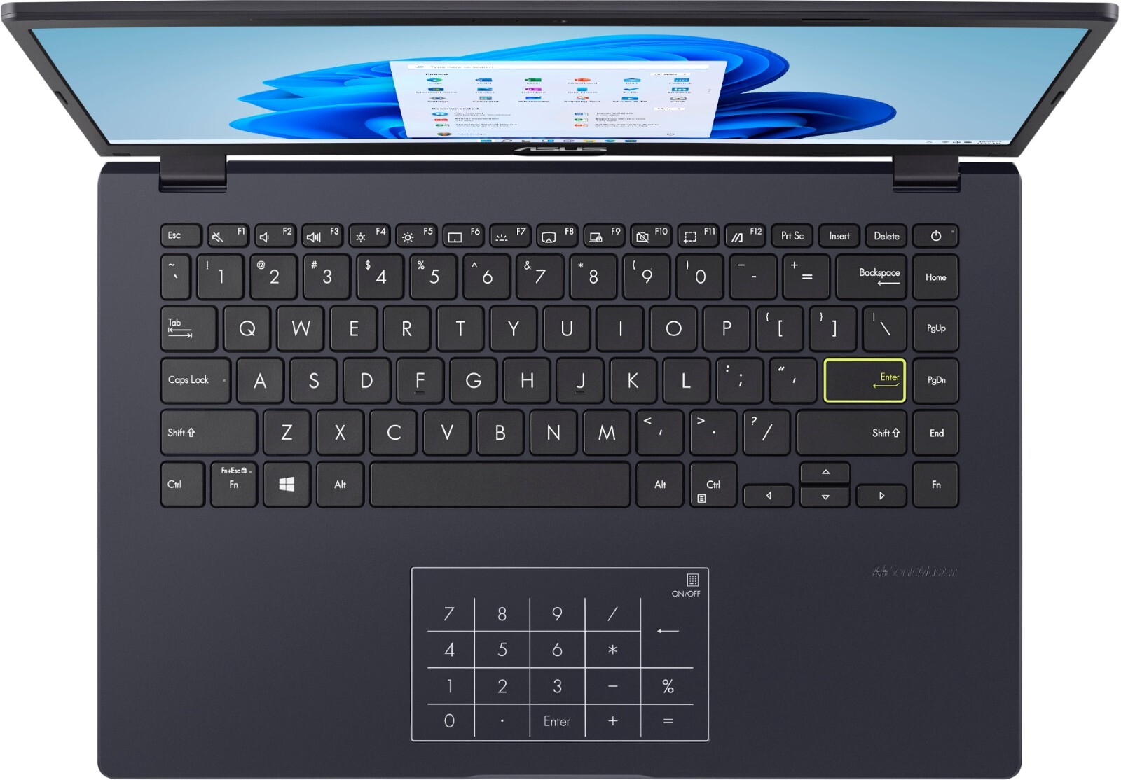 ASUS – 14″ Laptop-intel Celeron N4020-4GB Memory-64GB eMMc- Star Black