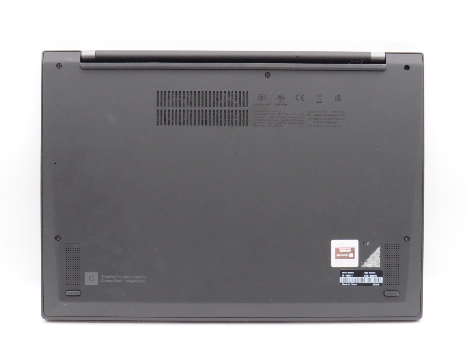Lenovo ThinkPad X1 Carbon G10 i5-1240P 16GB DDR5 256GB m2 14″ Touch Win11 Pro