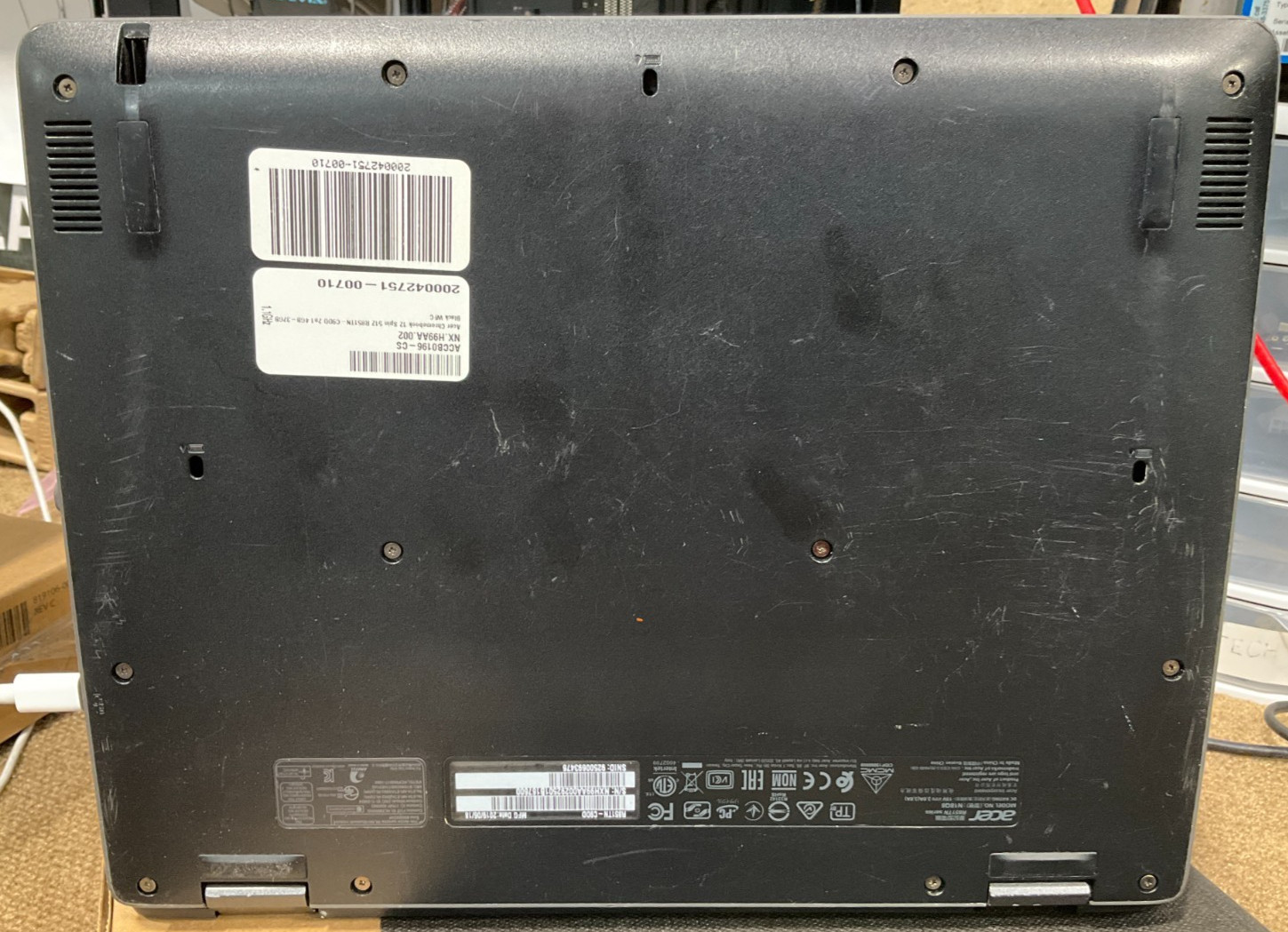 Acer Chromebook Spin 512 R851TN-C9DD Flip N4100 4GB/32GB 12″T NX.H99AA.002 READ