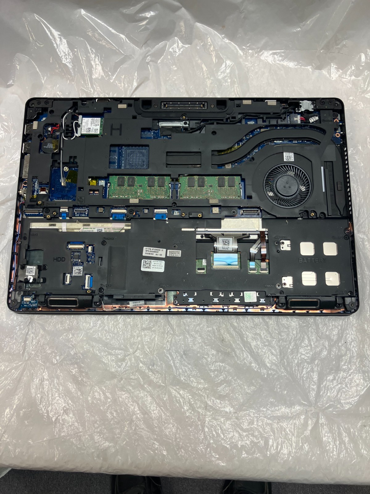 Dell Latitude E5570, Intel Core i5-6440HQ @ 2.60 GHz, 8GB NO HDD FOR PARTS