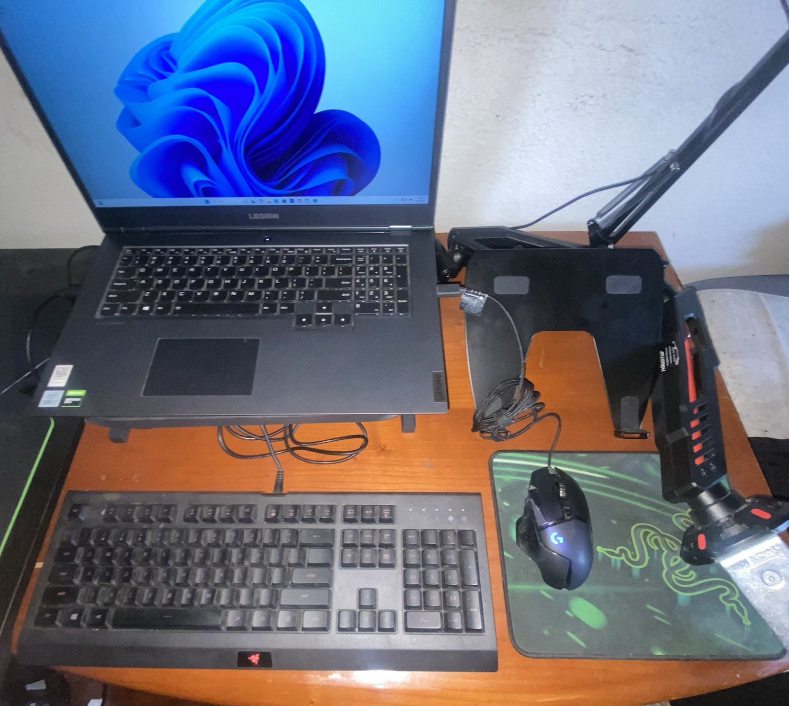 Lenovo legion gaming laptop With Setup