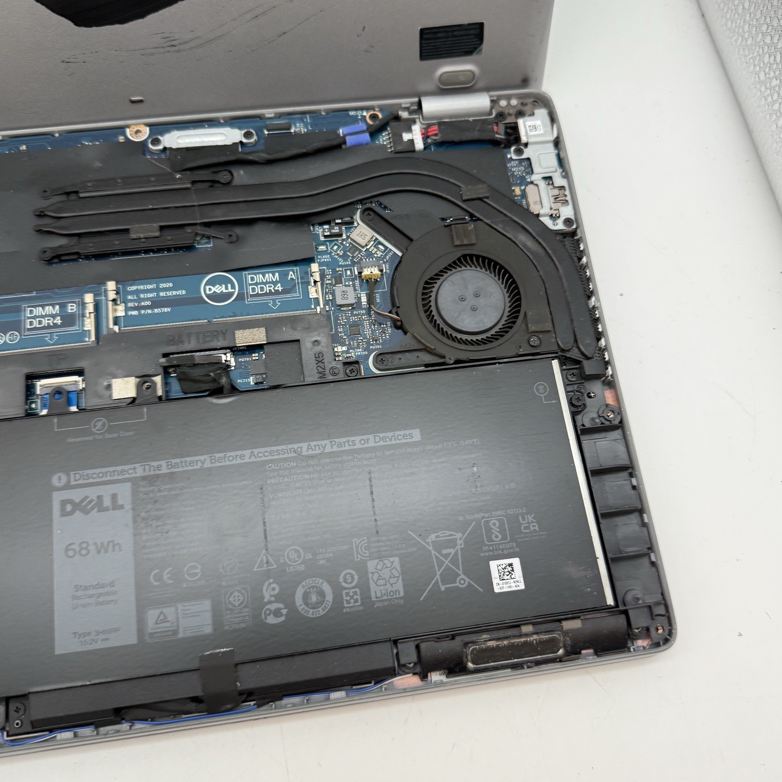 Dell Latitude 5410 14″ Intel i5-10210U @1.60GHz NO RAM/SSD “Loud Fan” L19