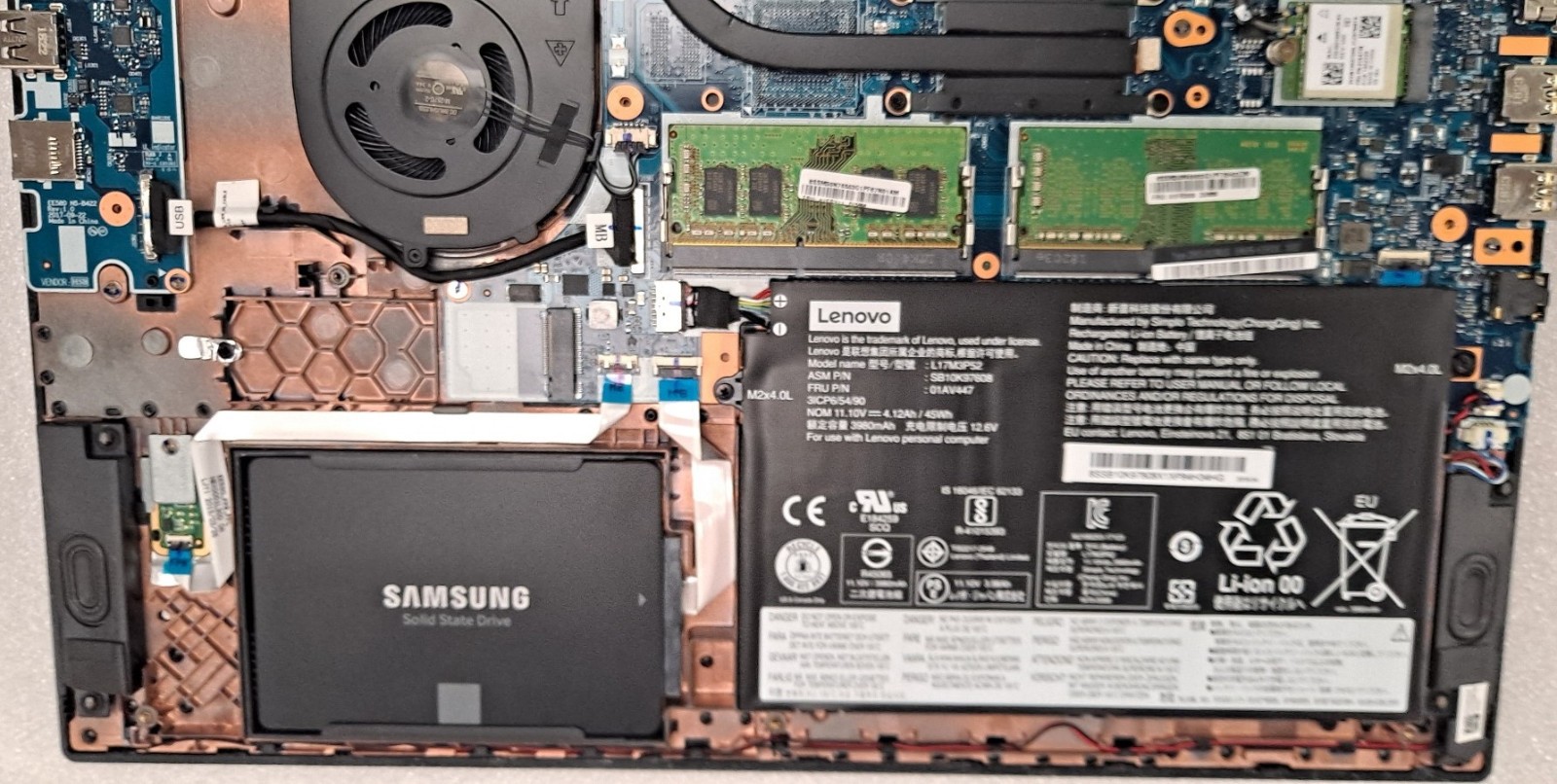 Lenovo ThinkPad E580 i5-7200 2.40GHZ 250gb SSD 8gb memory Webcam Win 11 Pro