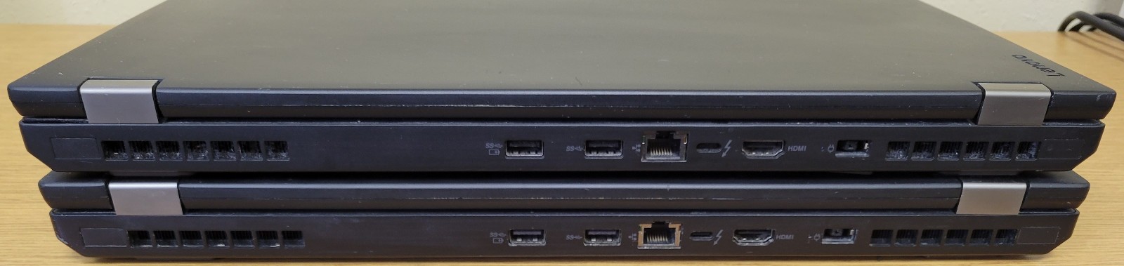 (Lot of 2) Lenovo ThinkPad P50 i7-6820HQ 2.70GHz 16GB DDR4 M1000M No OS/SSD/HDD