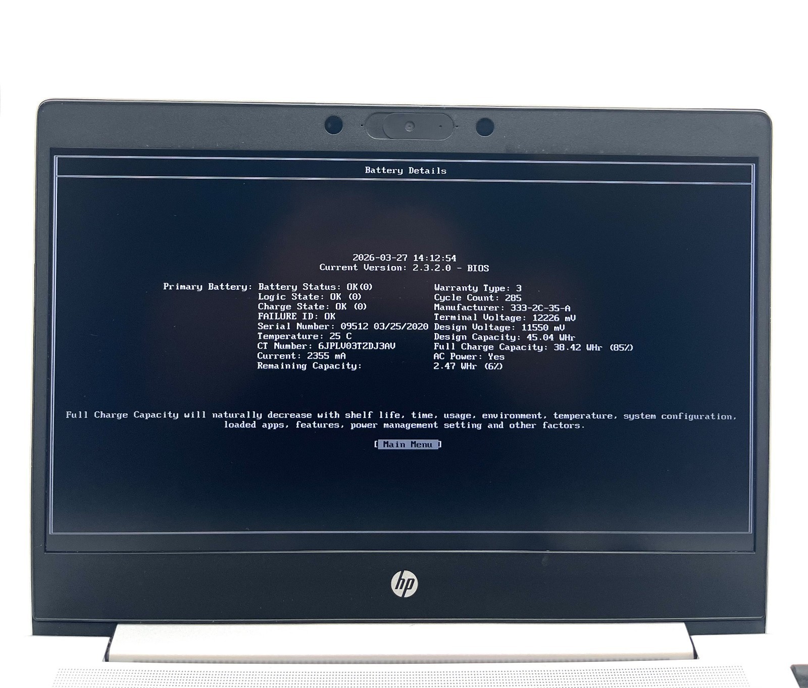 Hp ProBook 430 G7 Intel Core I7-10510U 512GB SSD 16GB 13.3″ HD Screen