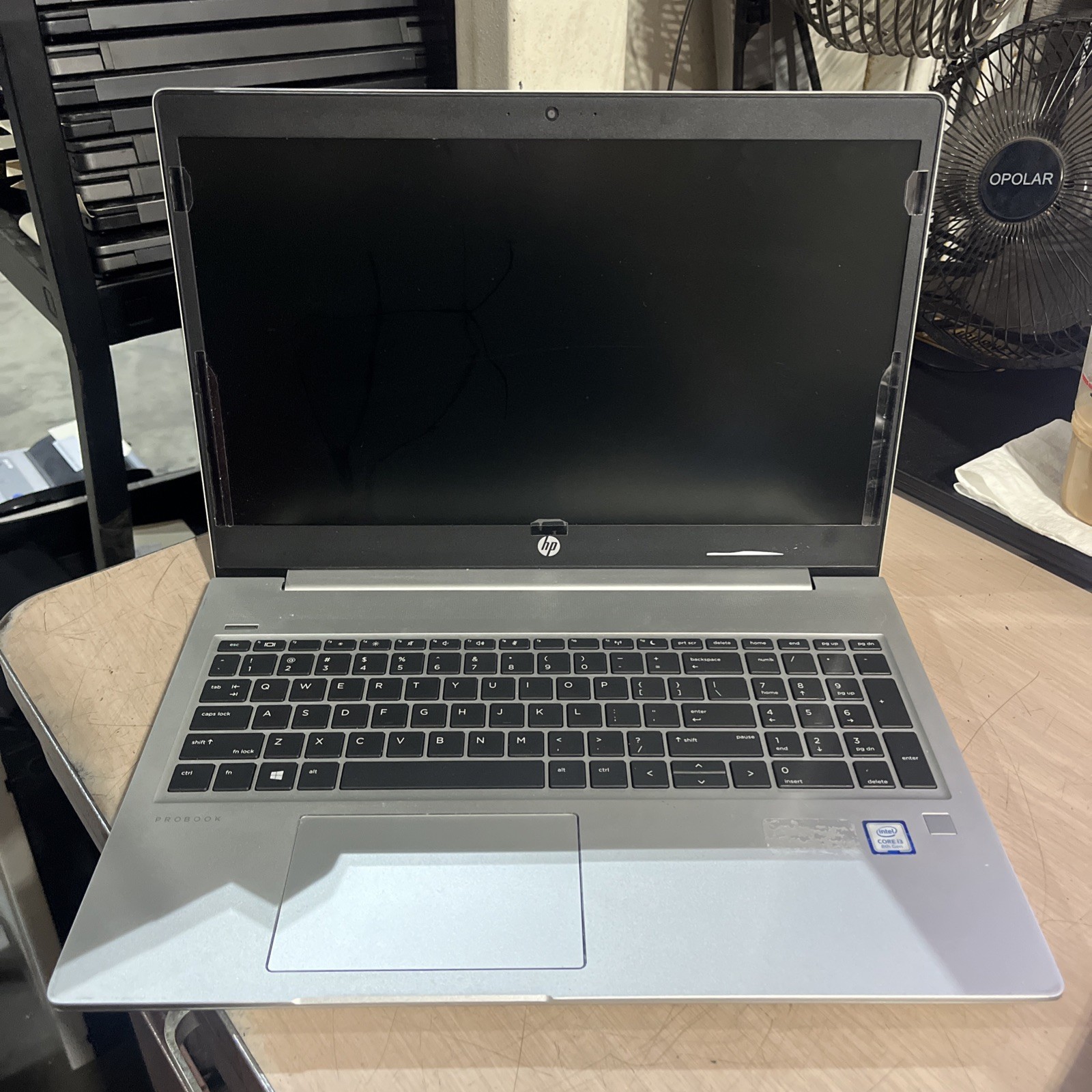 HP PROBOOK 450 G6 INTEL CORE I3 8TH GEN 8GB RAM NO HD