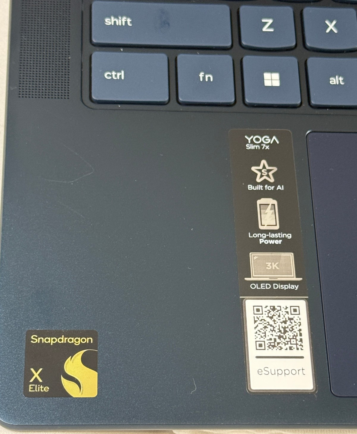 Lenovo Yoga Slim 7x 14.5 QHD+ TOUCH 3.42 GHz Snapdragon X Elite 16GB 512GB SSD