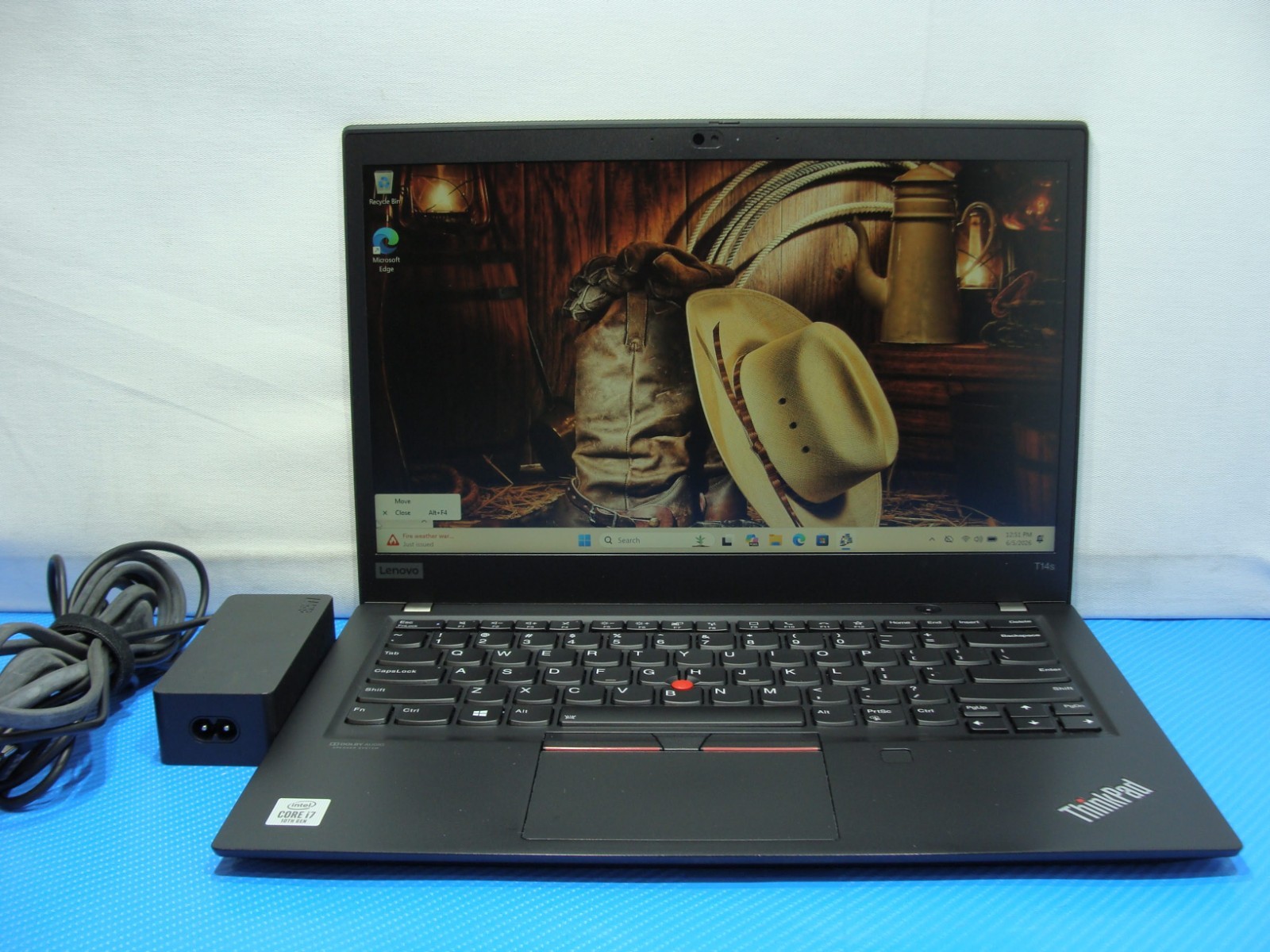 Lenovo ThinkPad T14s Gen 1 14″FHD TOUCH i7-10510U 1.8GHz 16GB 512GB W11P +PA 99%