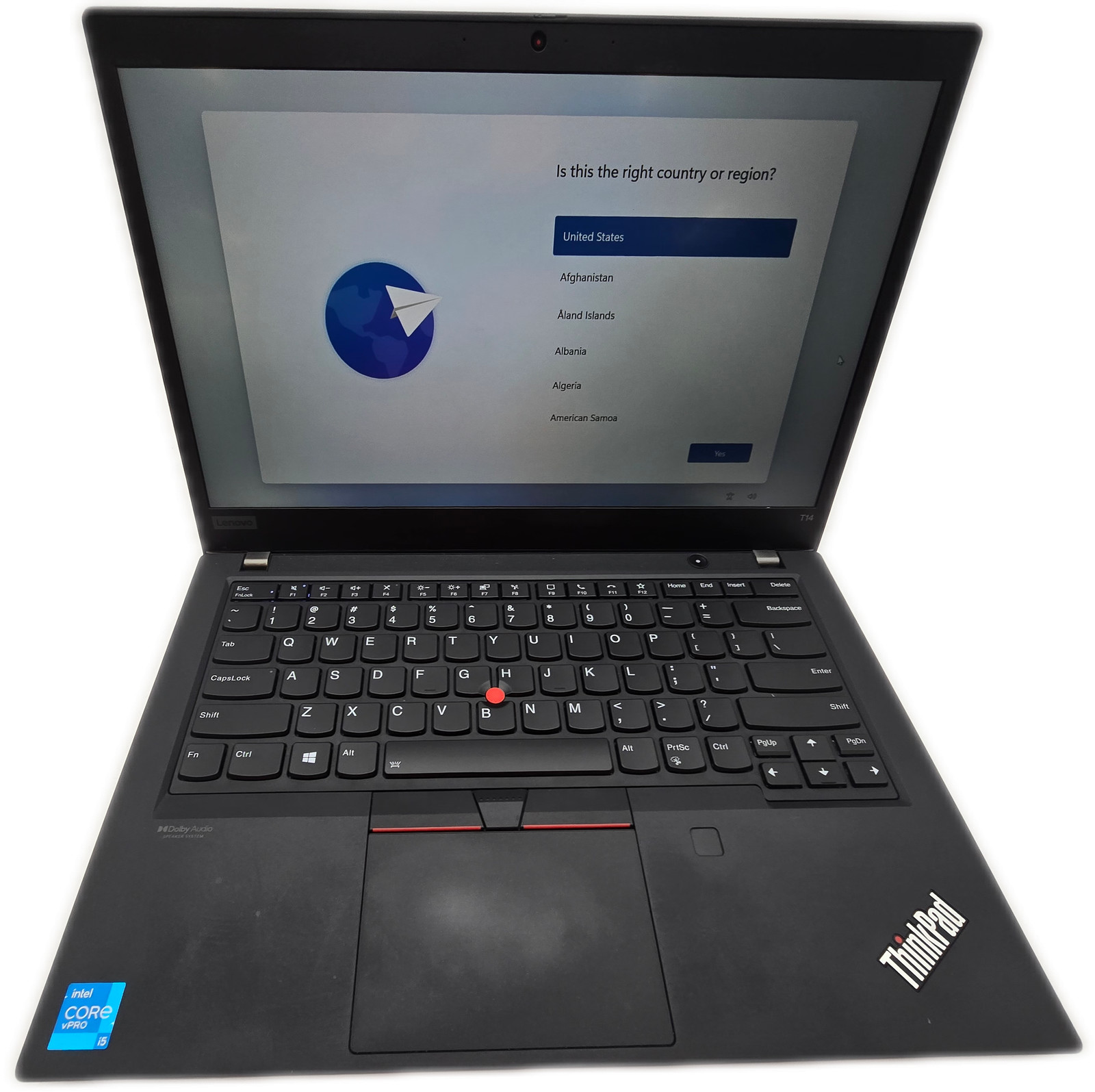 Lenovo ThinkPad T14 Gen 2i i5-11th Gen 8GB 256GB SSD Windows 11 Pro