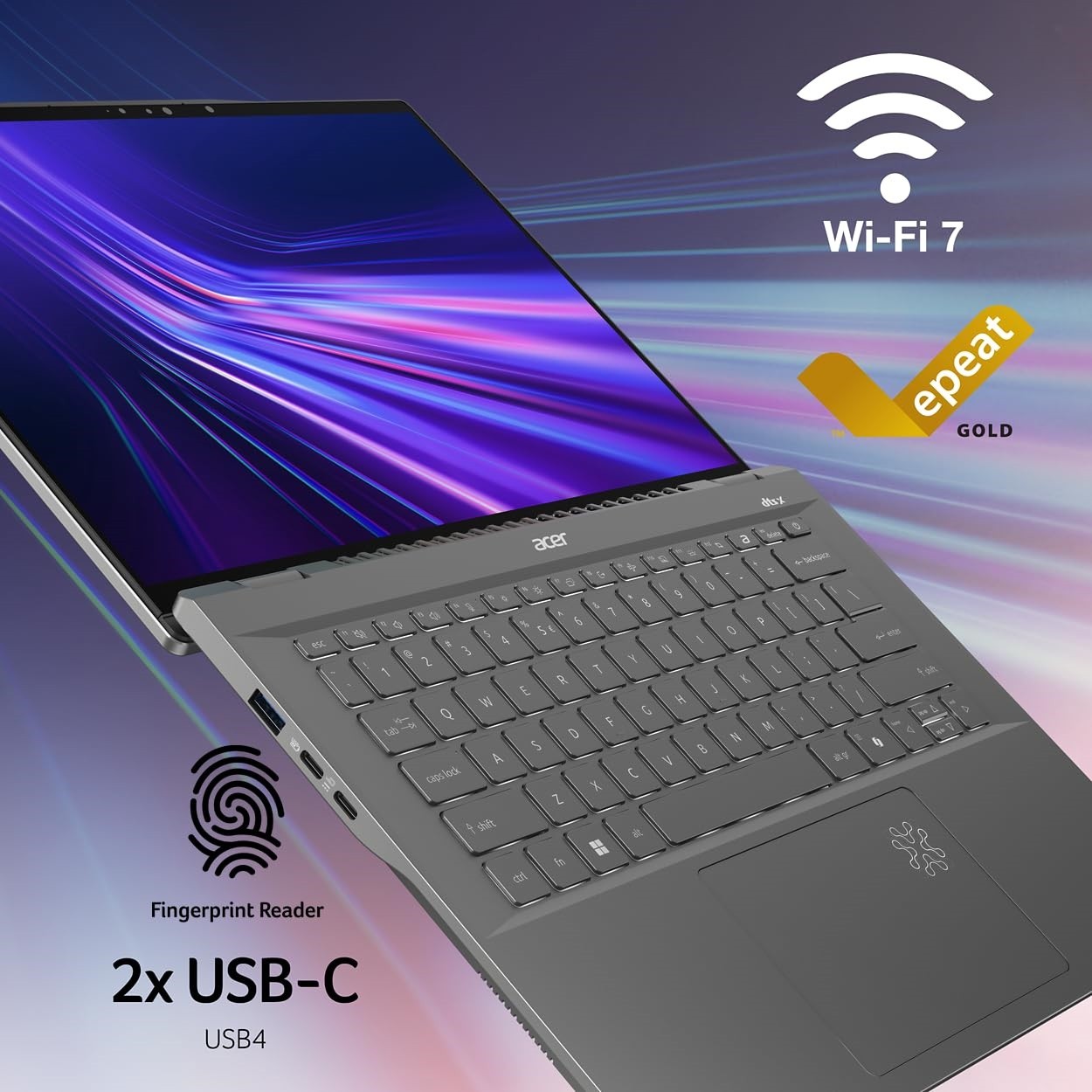Acer Swift 14 AI SF14-11 SF14-11-X128 14.5″ Copilot+ PC Notebook WQXGA 120 Hz