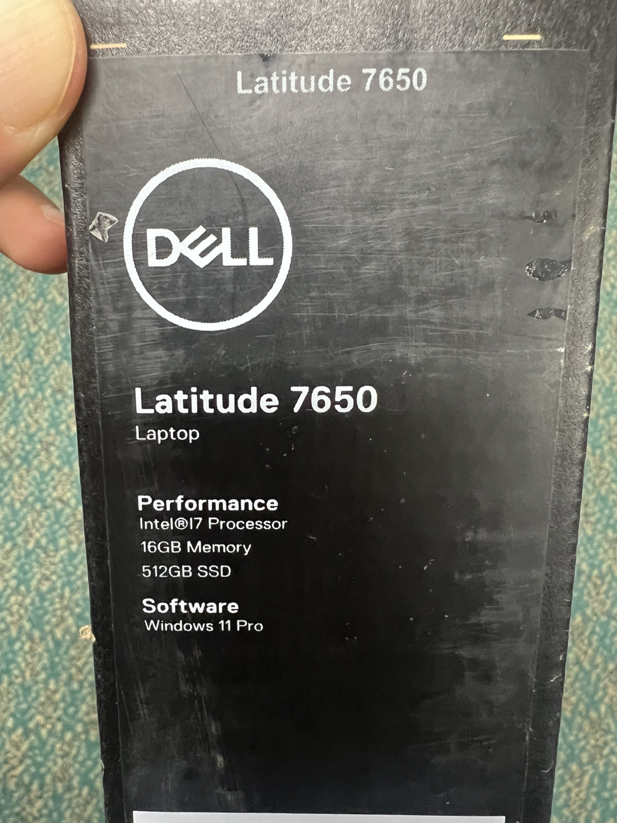 Dell Latitude 7650 16″ Intel Core Ultra 7 155U 16GB DDR5 512GB SSD Windows 11 P